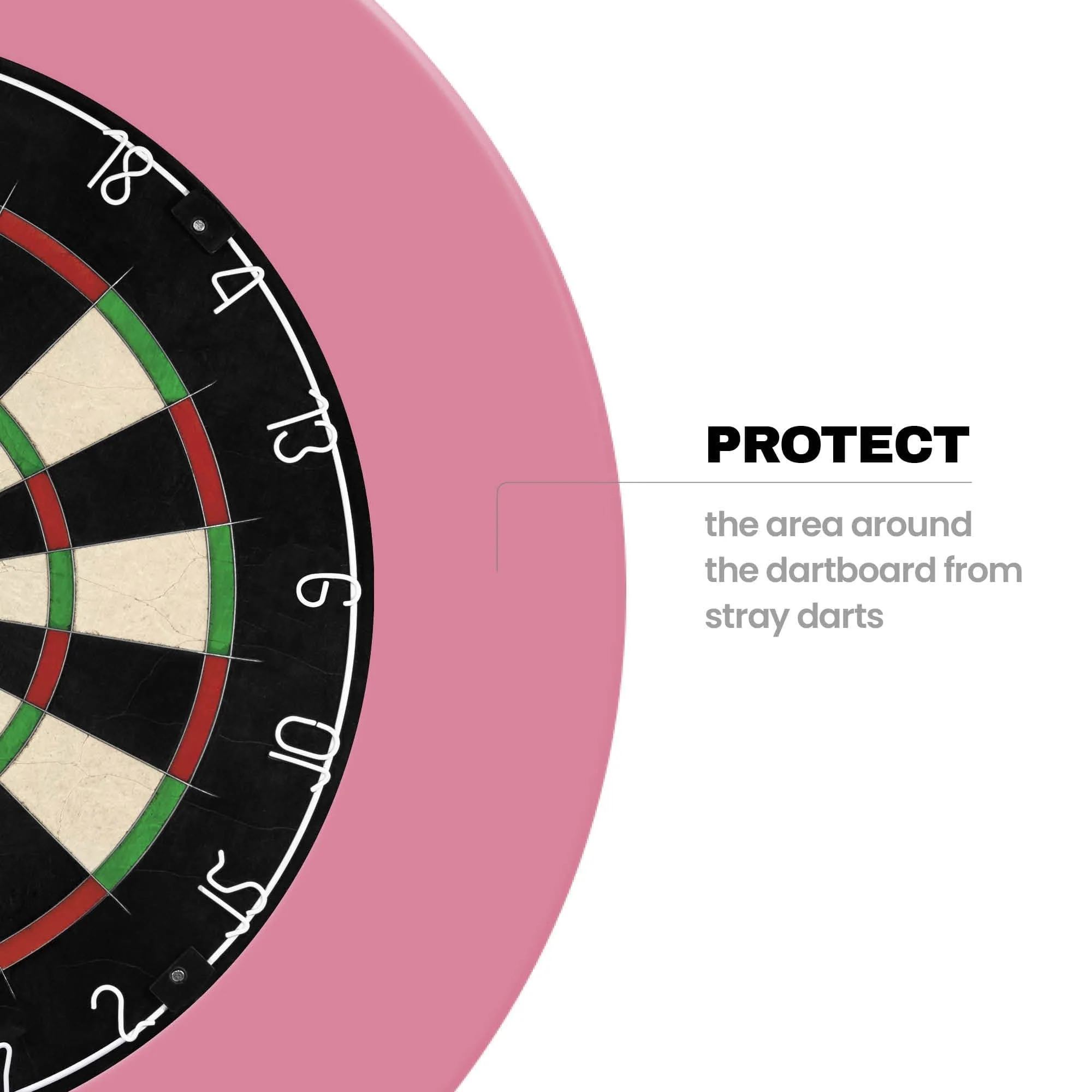 *Designa Dartboard Surround - Pro - Heavy Duty - Plain - Image 30