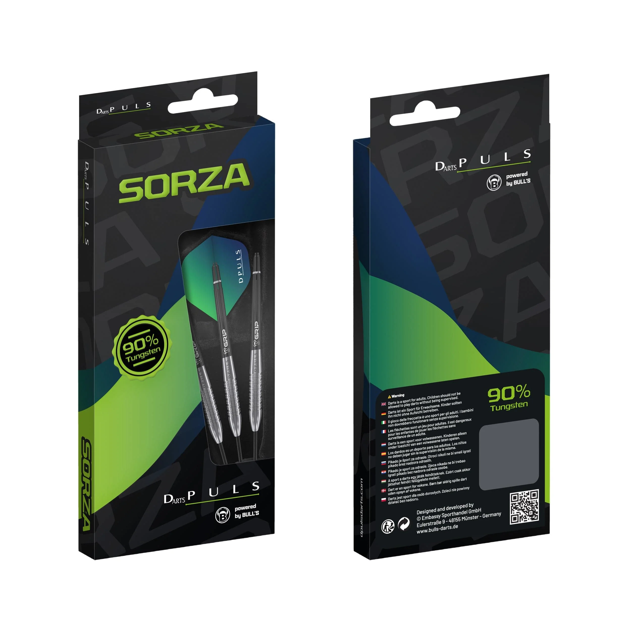 DPuls Sorza Darts - Steel Tip - 90% Tungsten - Image 3