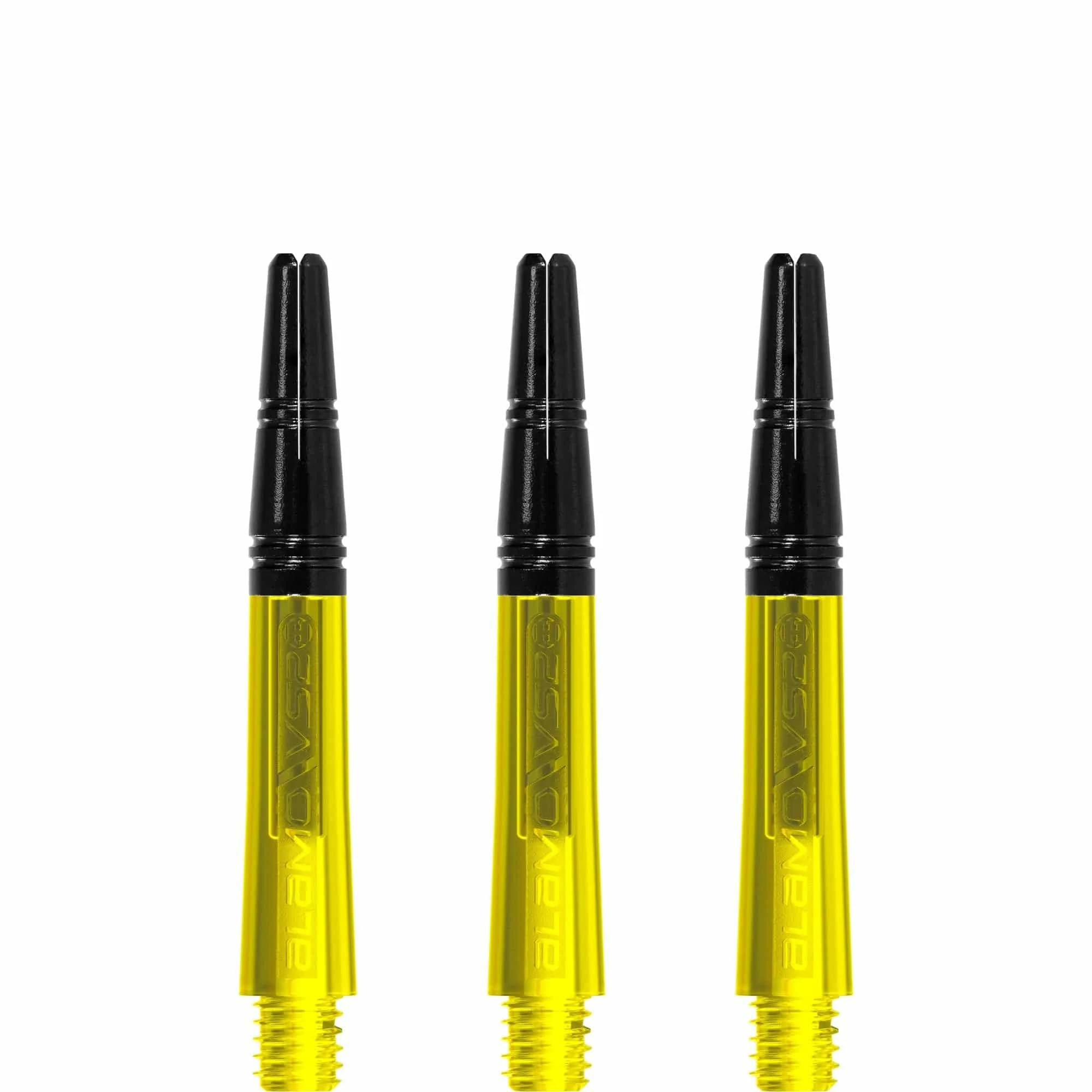*Harrows Alamo VS2 Dart Shafts - Polycarbonate - Black Aluminium Top - Yellow - Image 4