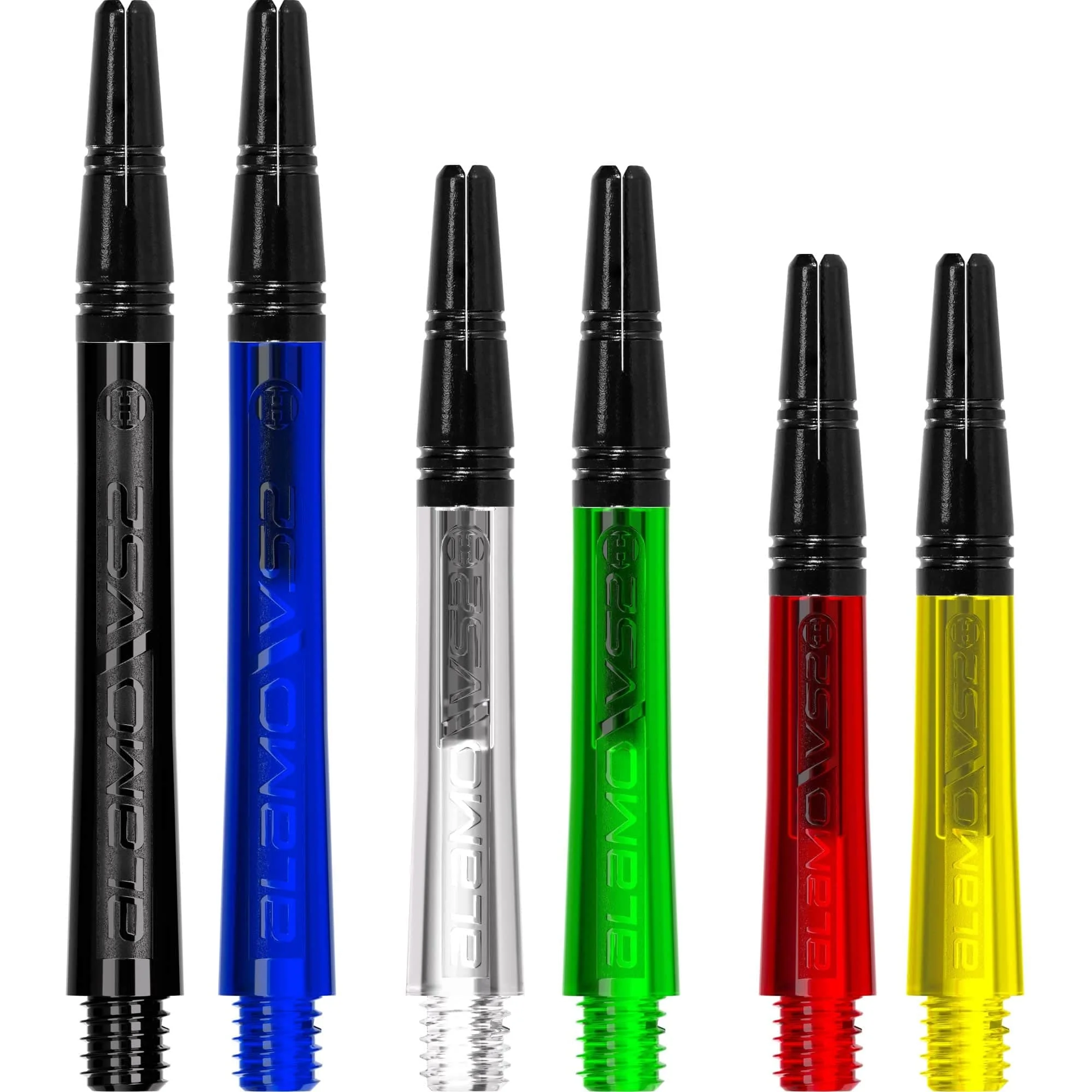 *Harrows Alamo VS2 Dart Shafts - Polycarbonate - Black Aluminium Top - Yellow - Image 5