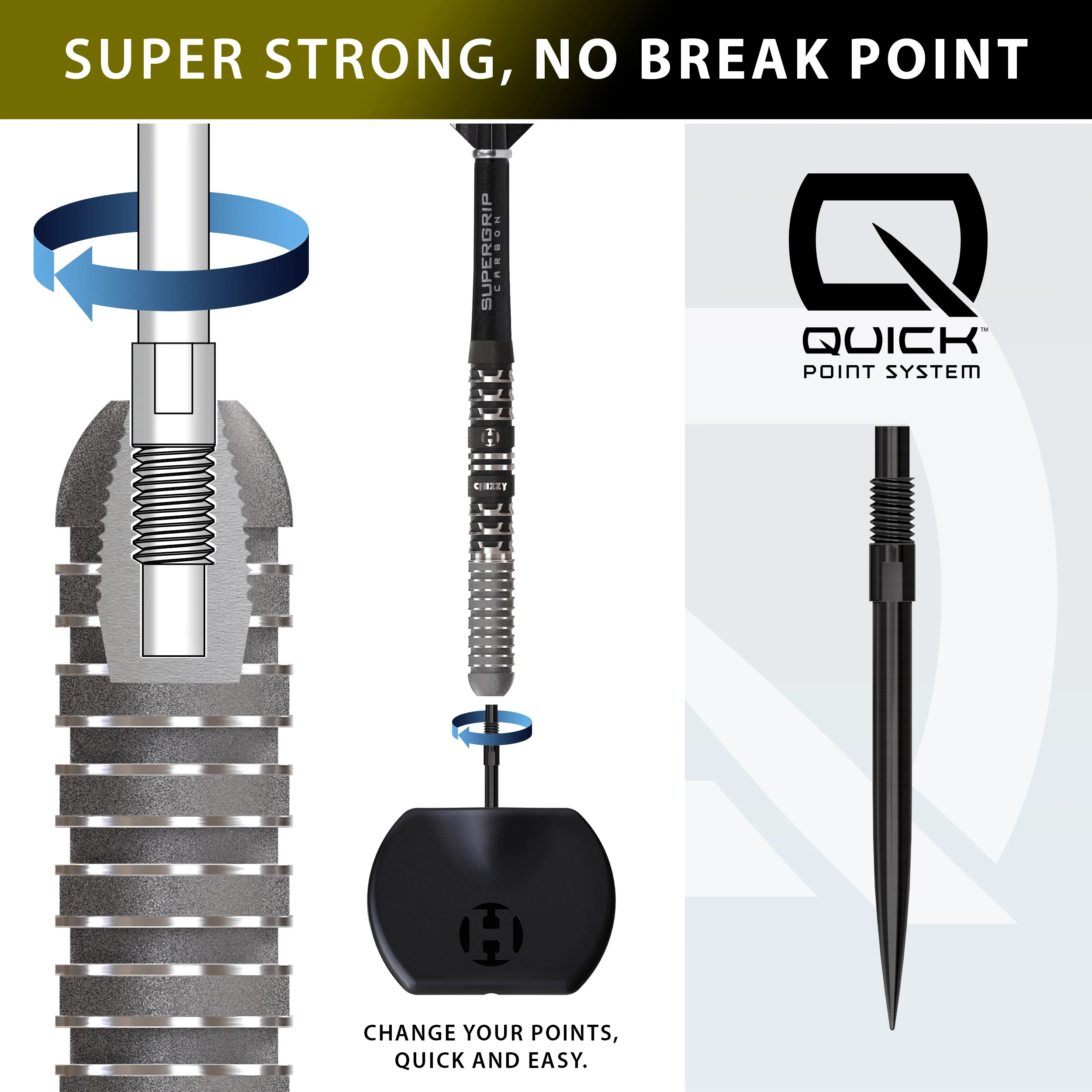 Harrows Dave Chisnall Darts - Steel Tip - 90% Tungsten - Series 4 - Image 2