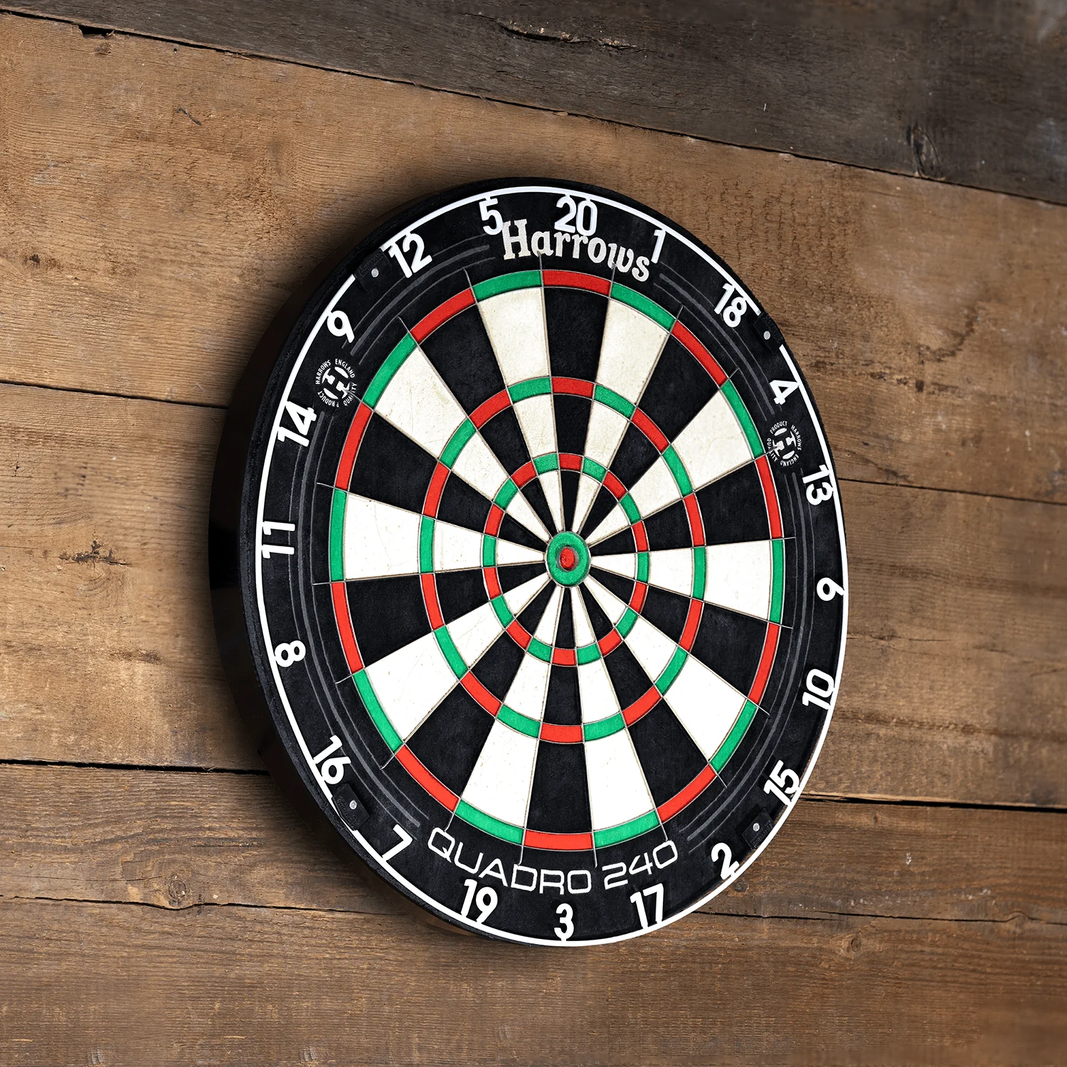 *Harrows Quadro 240 Dartboard - Professional - African Sisal - Image 2