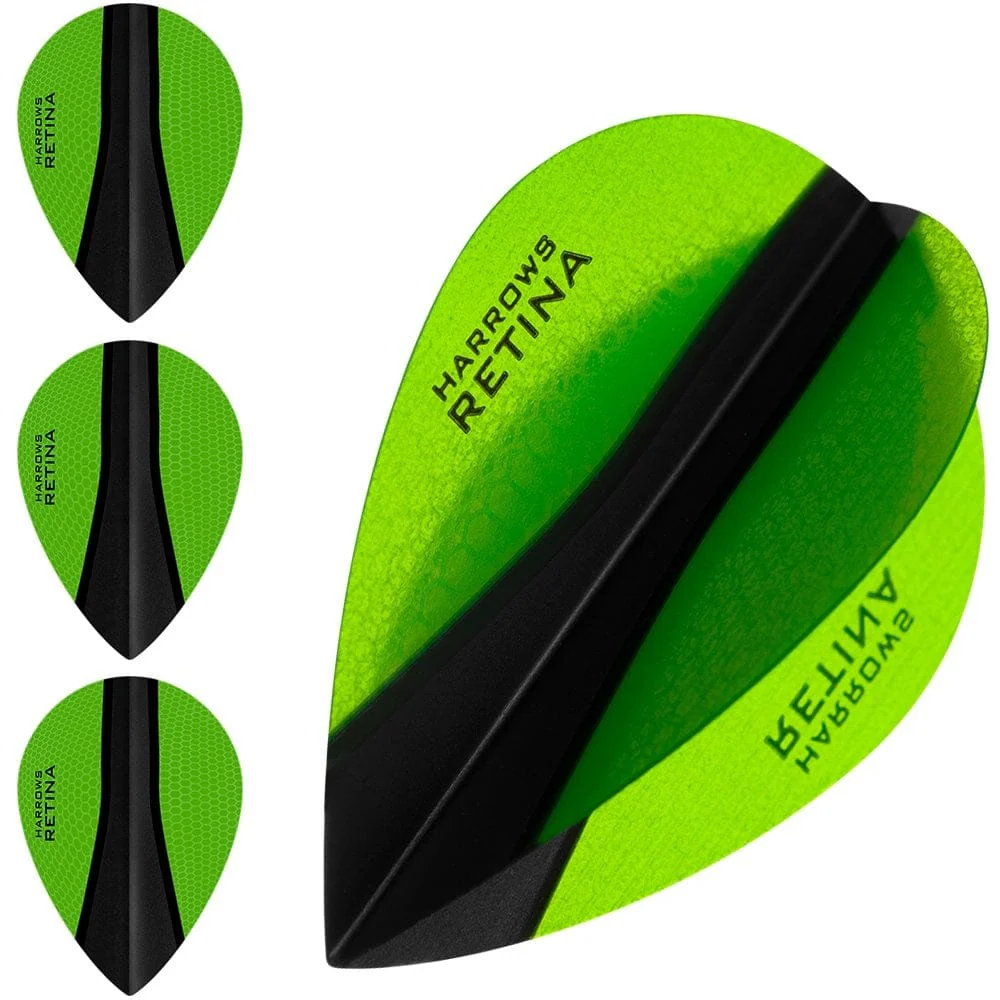 *Harrows Retina-X Dart Flights - Pear - Image 16