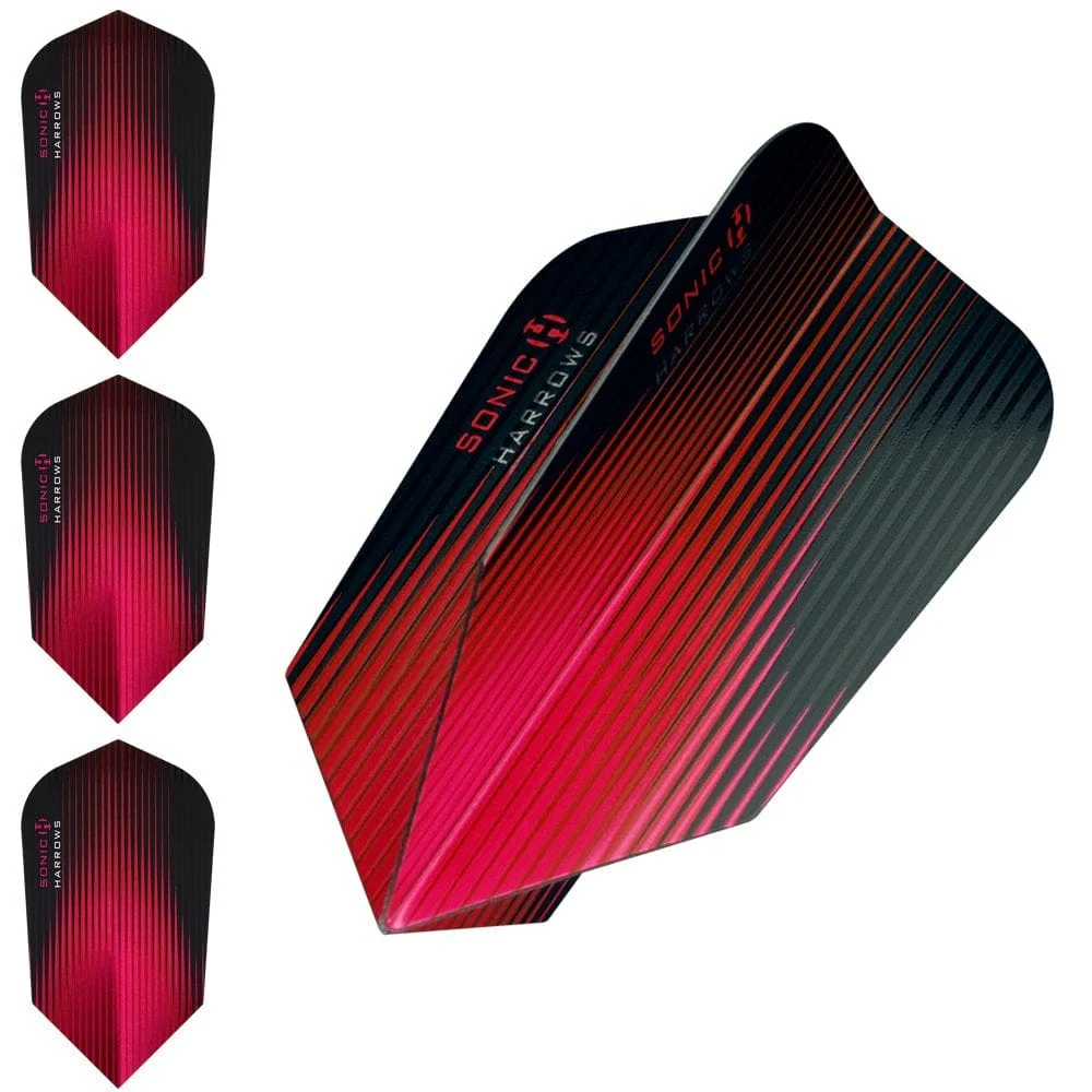 *Harrows Sonic Dart Flights - Slim Shape - 100 Micron - Image 13