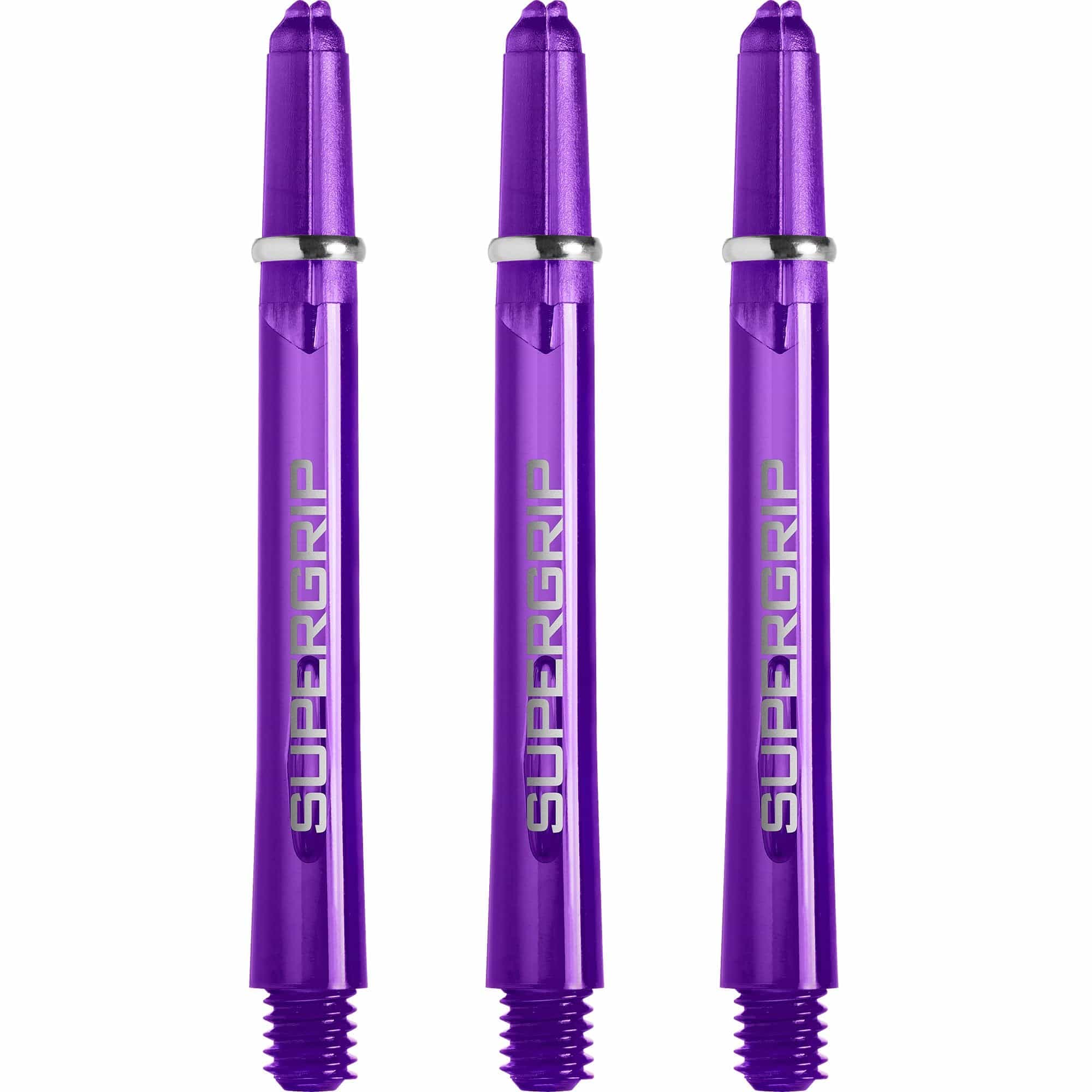 *Harrows Supergrip Shafts - Dart Stems - Dark Purple - Image 2