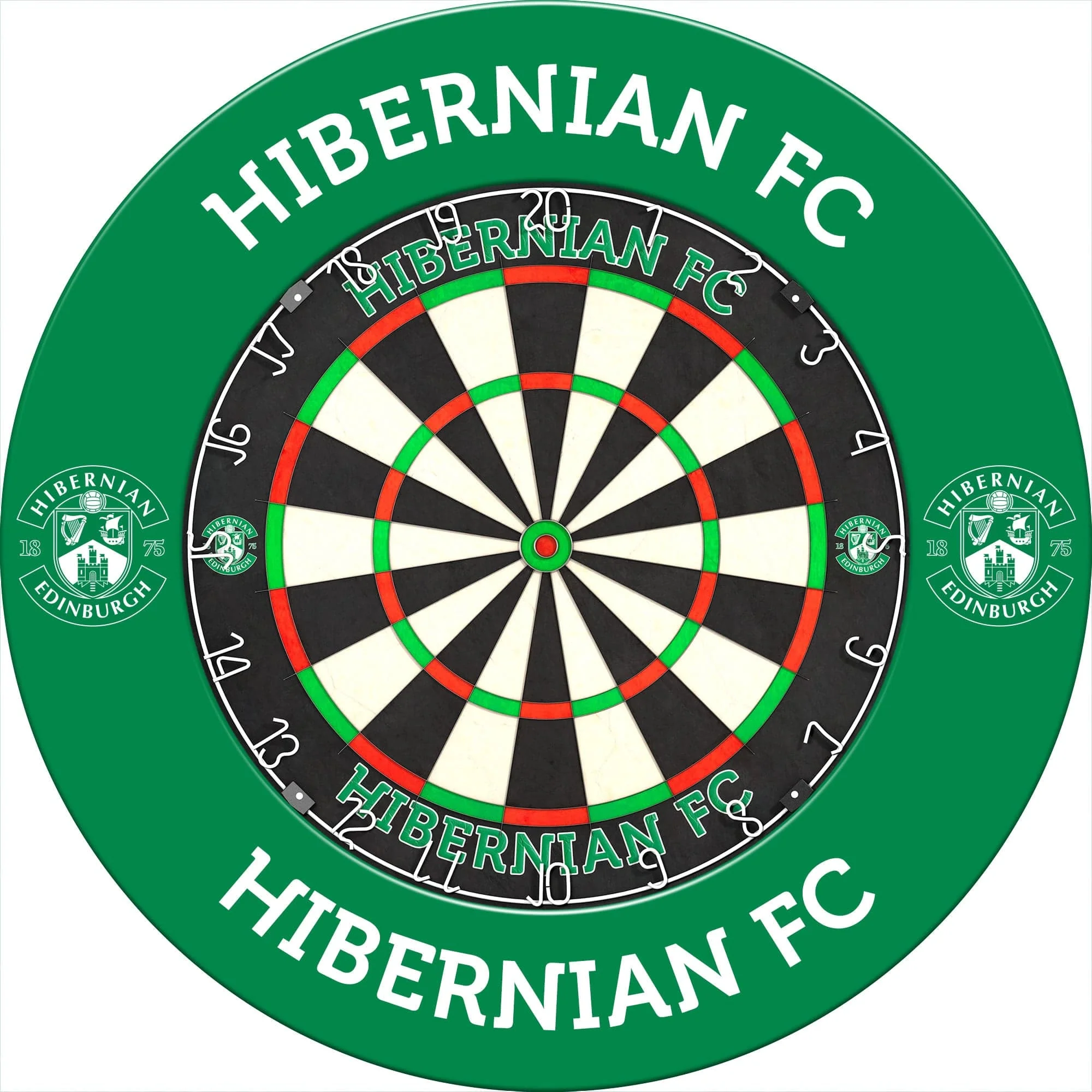 Hibernian FC - Official Licensed - Dartboard Surround - S2 - Green Crest - Image 3