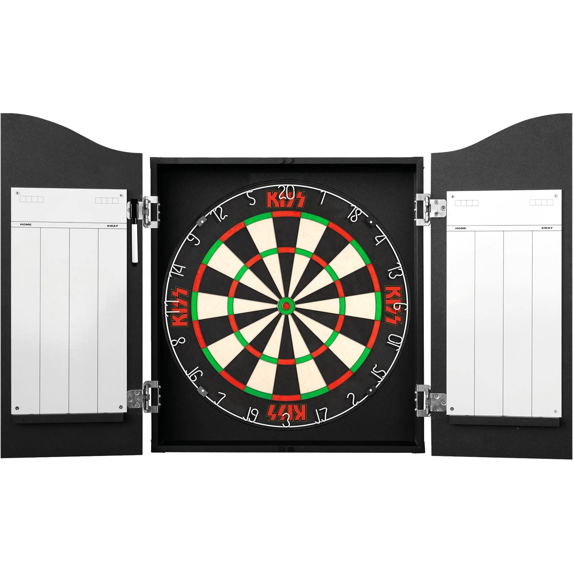 Kiss Dartboard Cabinet - Official Licensed - C6 - Premium Black - Alive in 77 - Image 3
