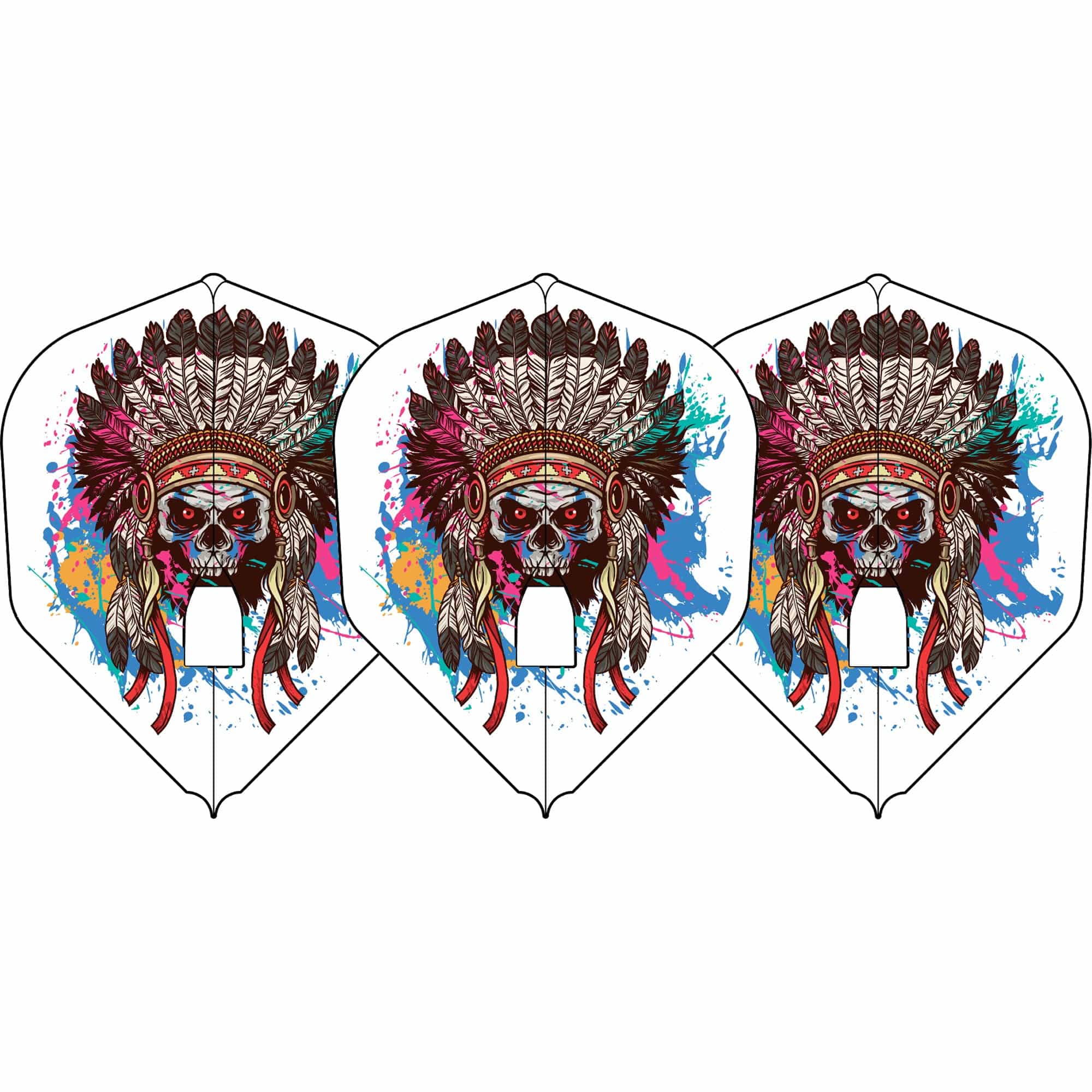 L-Style - EZ L-Flights - Integrated Champagne Ring - L1EZ Standard - SD Chief Skull - Image 6