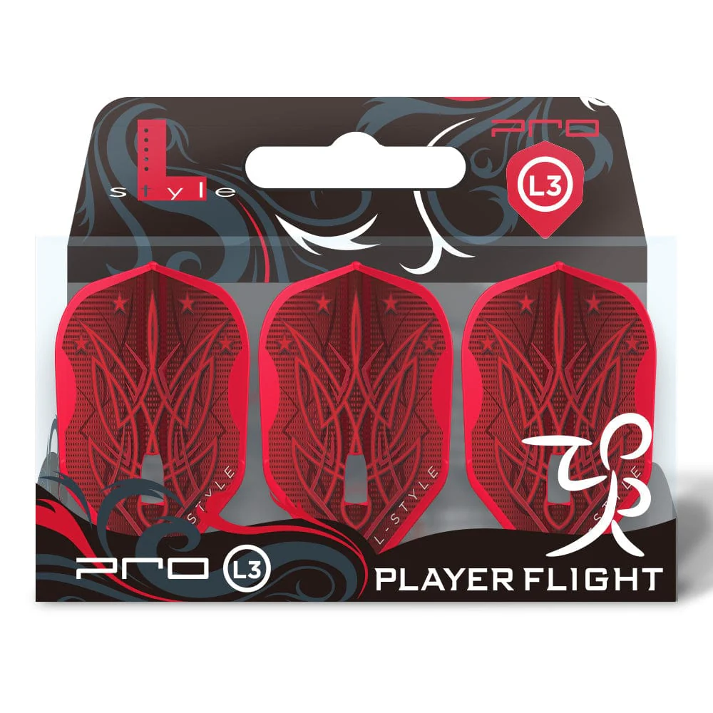 L-Style - L-Flights - Shape - L3Pro - Lisa Ashton V3 - Red - Image 3