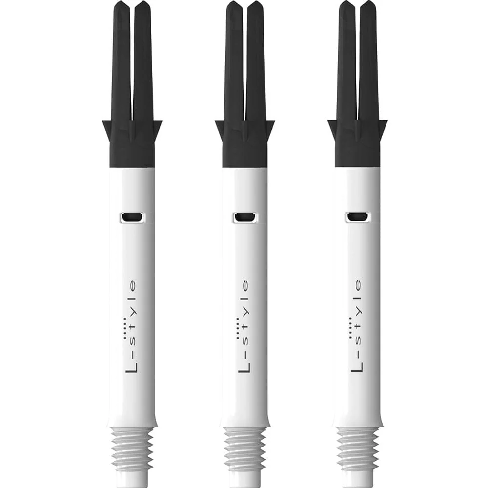 L-Style - L-Shafts - Straight - Silent Spin - Carbon - White - Image 2