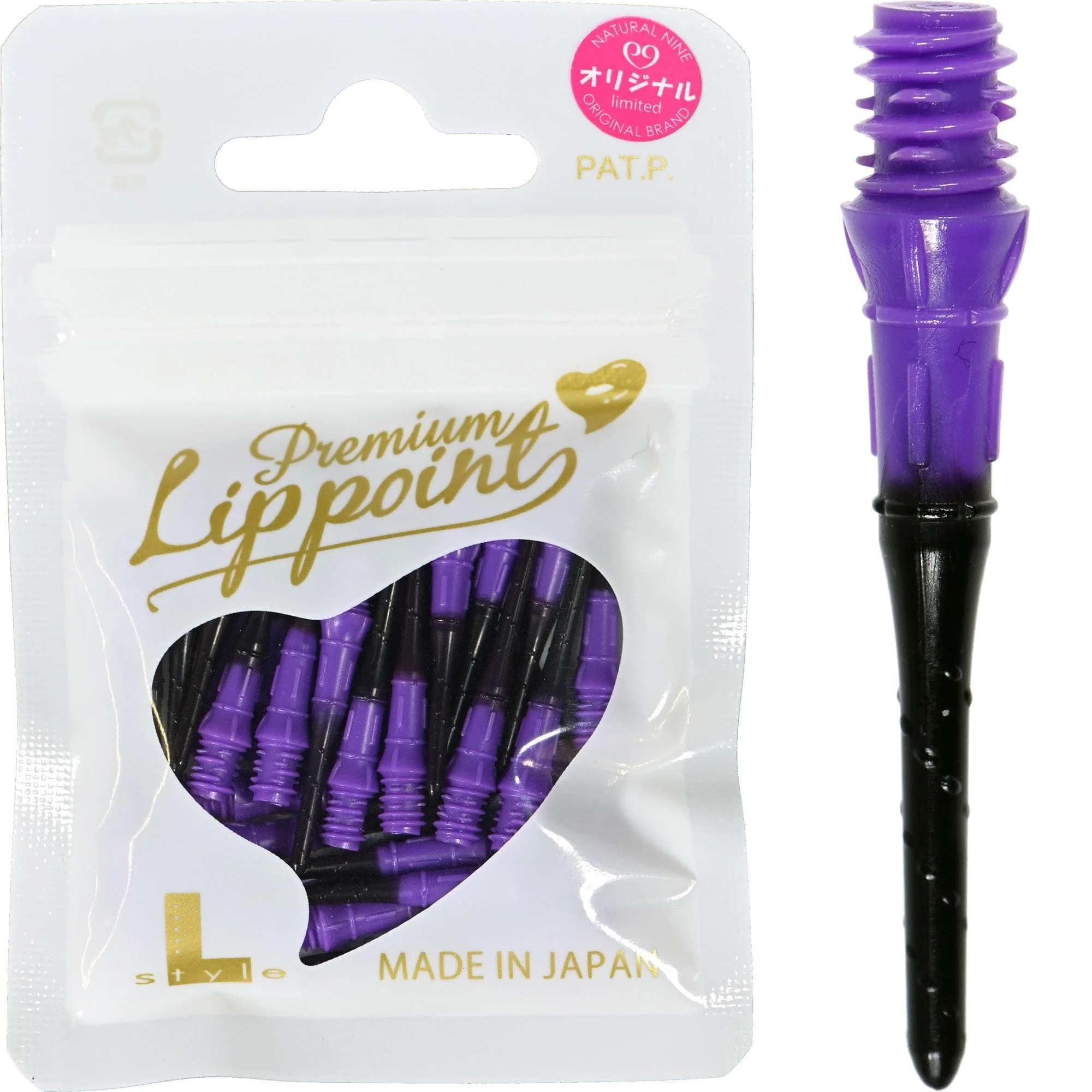 L-Style N9 - Lip Points Two Tone - Spare Black Tips - 2ba - Pack 30 - Image 4