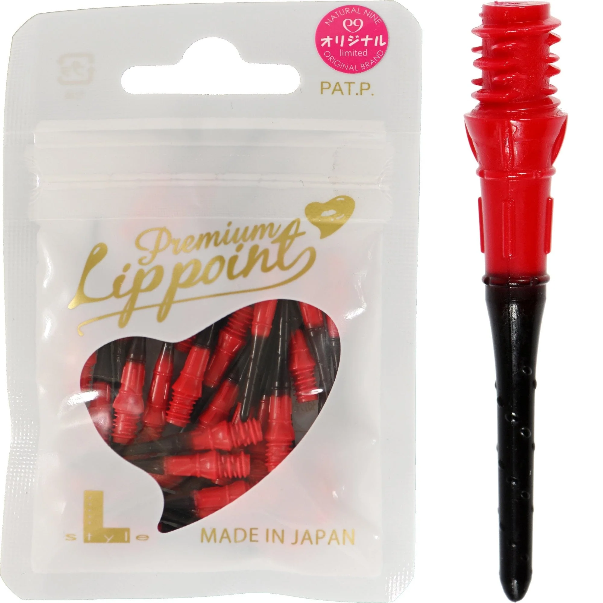 L-Style N9 - Lip Points Two Tone - Spare Black Tips - 2ba - Pack 30 - Image 5