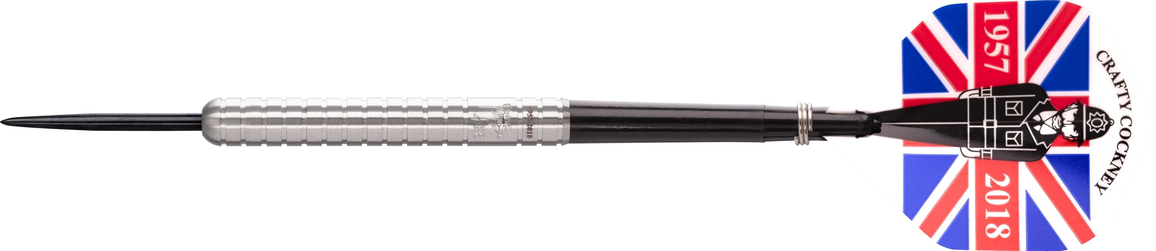 Legend Darts - Eric Bristow - Steel Tip - Cocked Finger - R1 - Silver - Image 2