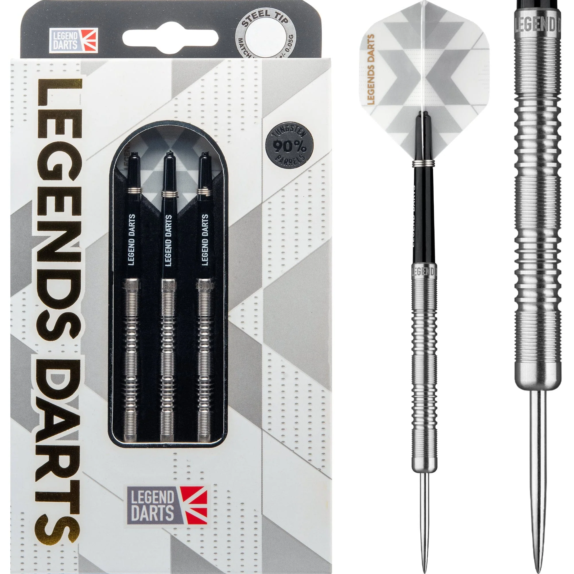 *Legend Darts - Steel Tip - 90% Tungsten - Pro Series - V11 - Micro Ring