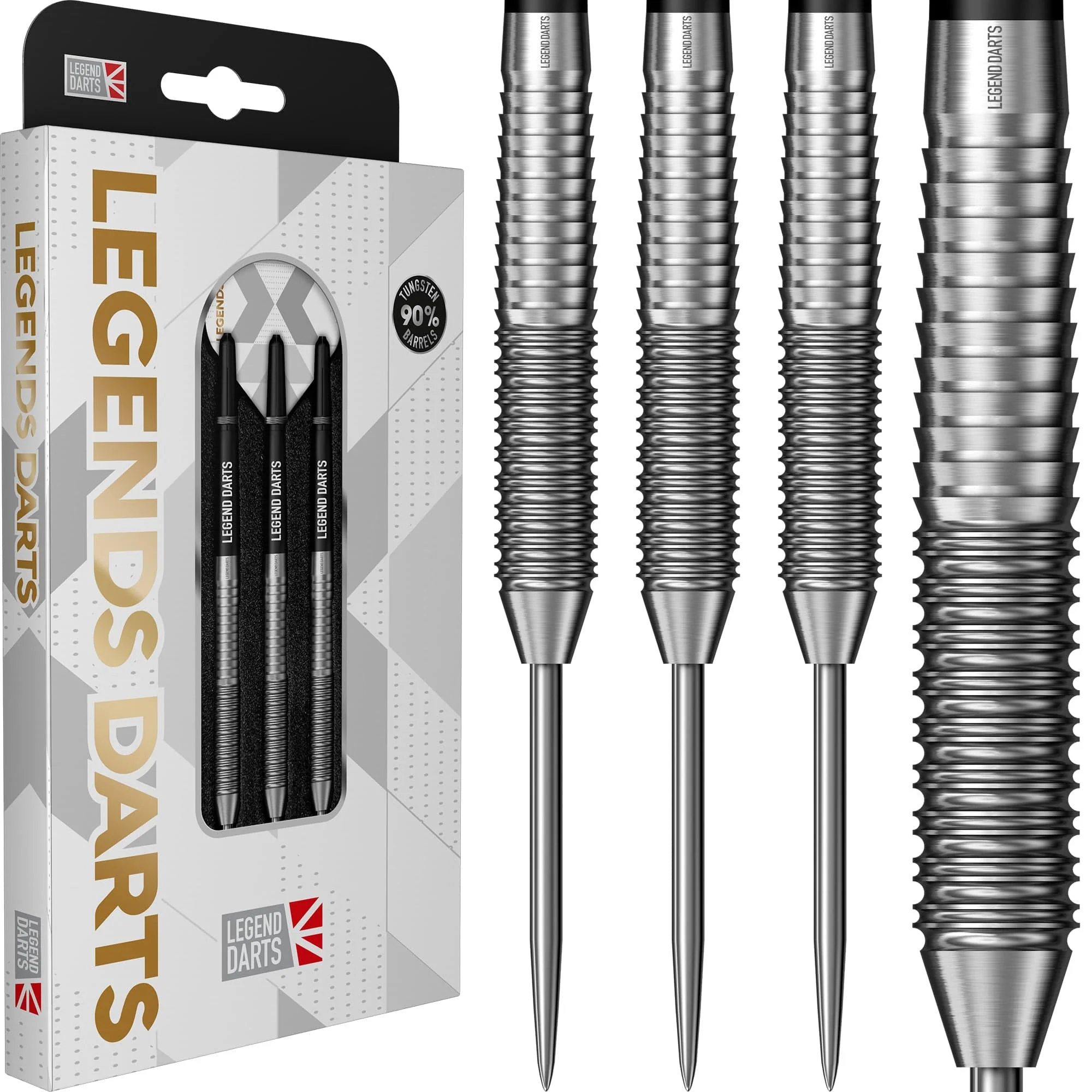 *Legend Darts - Steel Tip - 90% Tungsten - Pro Series - V13 - Rear Shark - Image 3