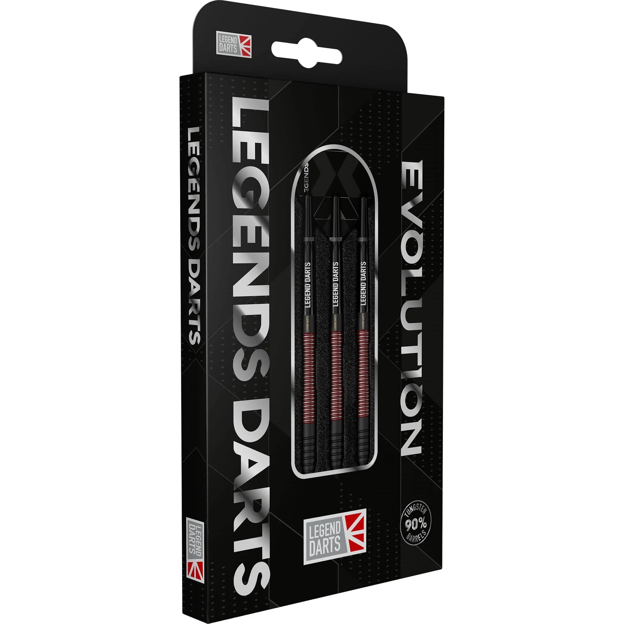 Legend Darts - Steel Tip - Evolution Plus Series - BC01 - Black & Red - Torpedo - Image 3