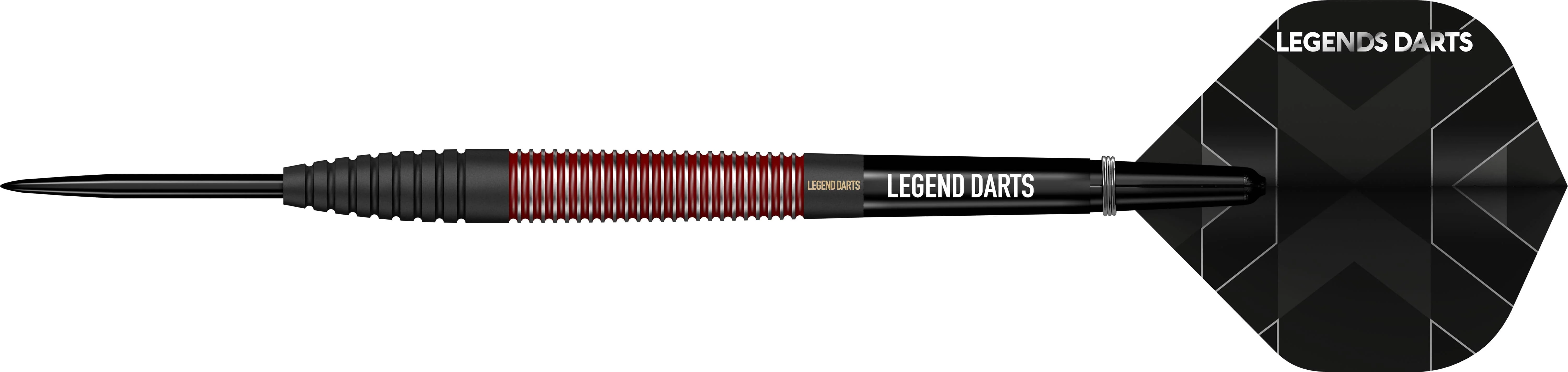 Legend Darts - Steel Tip - Evolution Plus Series - BC01 - Black & Red - Torpedo - Image 4