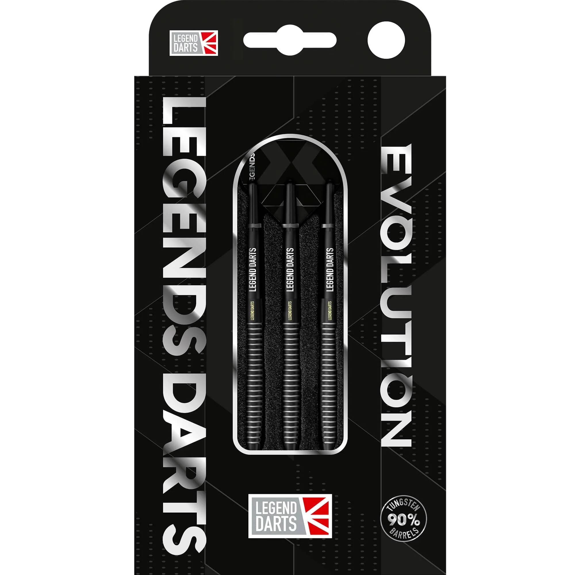 *Legend Darts - Steel Tip - Revolution Series - B08 - Black - Torpedo Ring - Image 3
