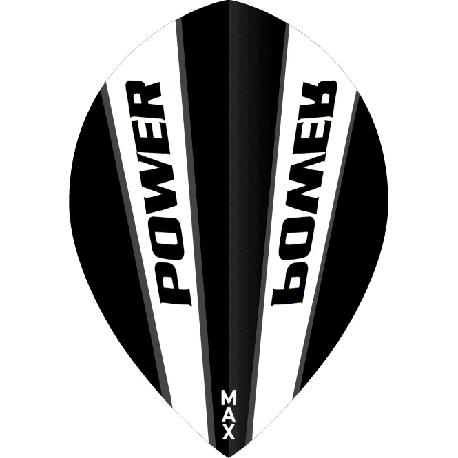 *McCoy Power Max Dart Flights - 150 Micron - Pear - Solid - Image 4
