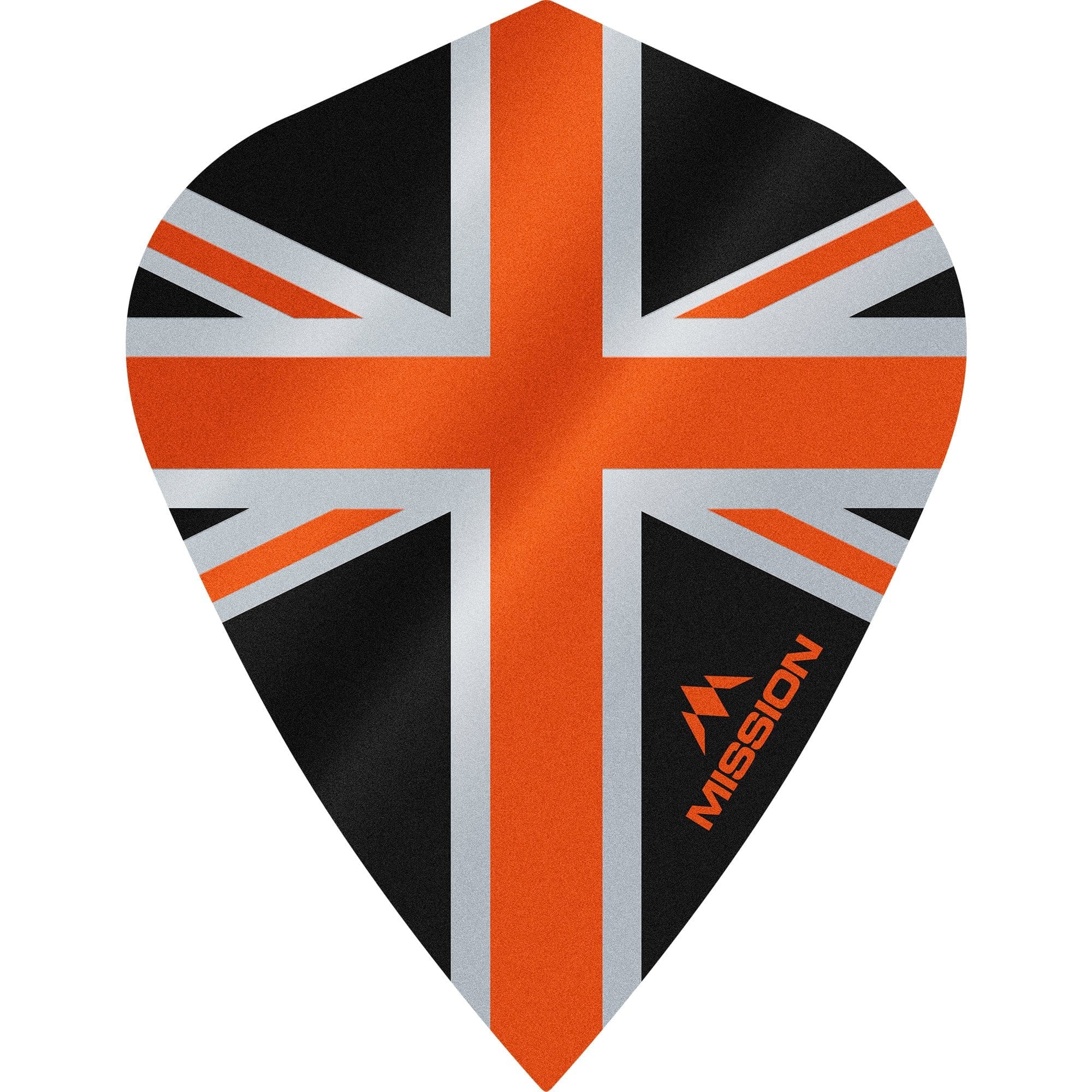 *Mission Alliance Union Jack Dart Flights - Kite - Black - Image 8
