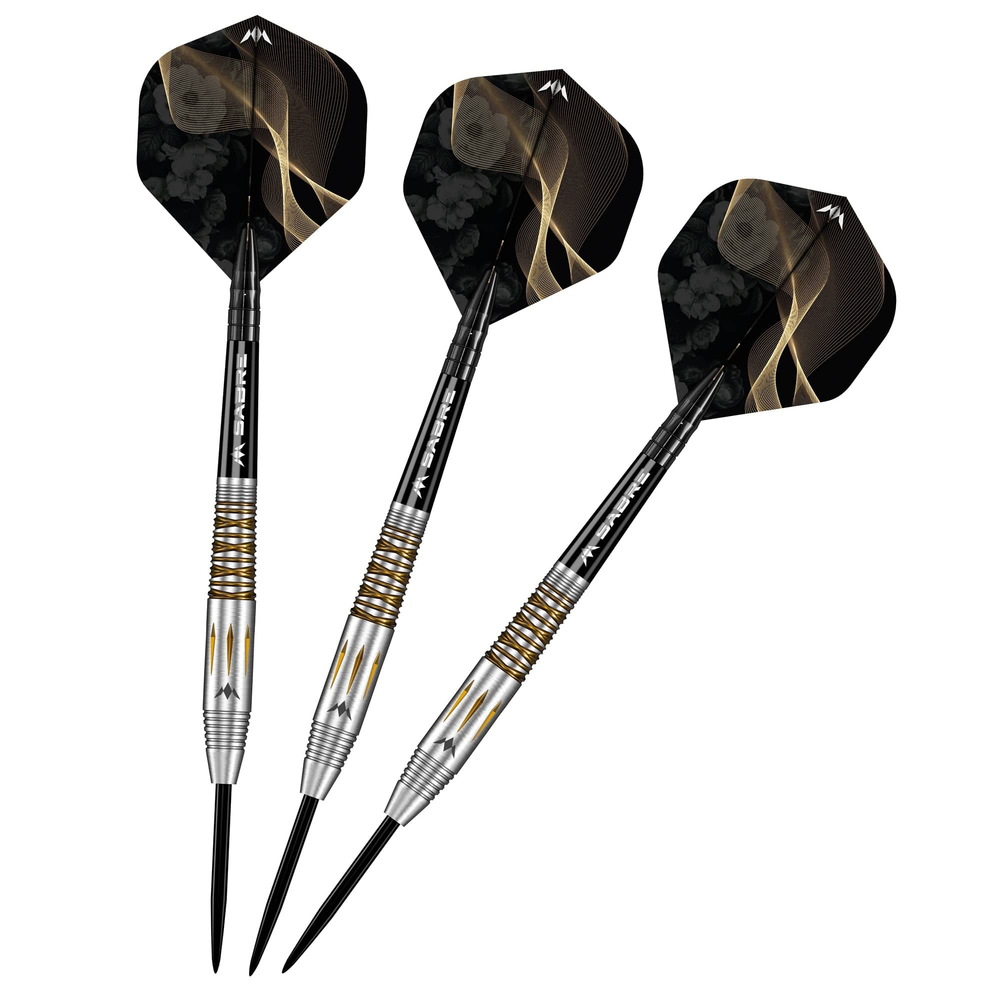 *Mission Almudena Fajardo Ayuso Darts - Steel Tip - 95% Tungsten - Gold PVD Milled Silver - Image 5