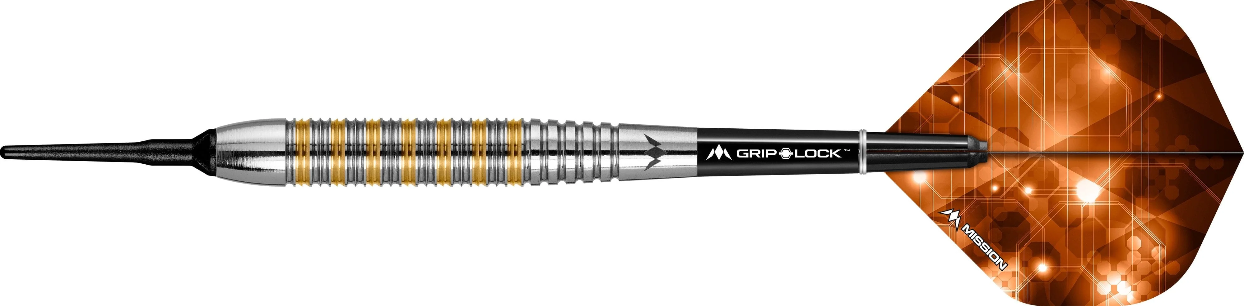 Mission Ardent Darts - Soft Tip Brass - M2 - Front Ring Grip - Image 2