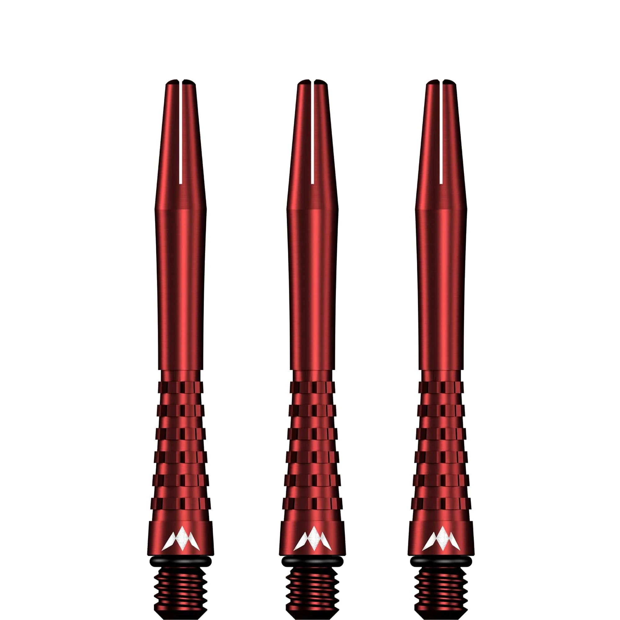 Mission Atom13 Aluminium Shafts - Anodised Metal Stems - Red - Image 3