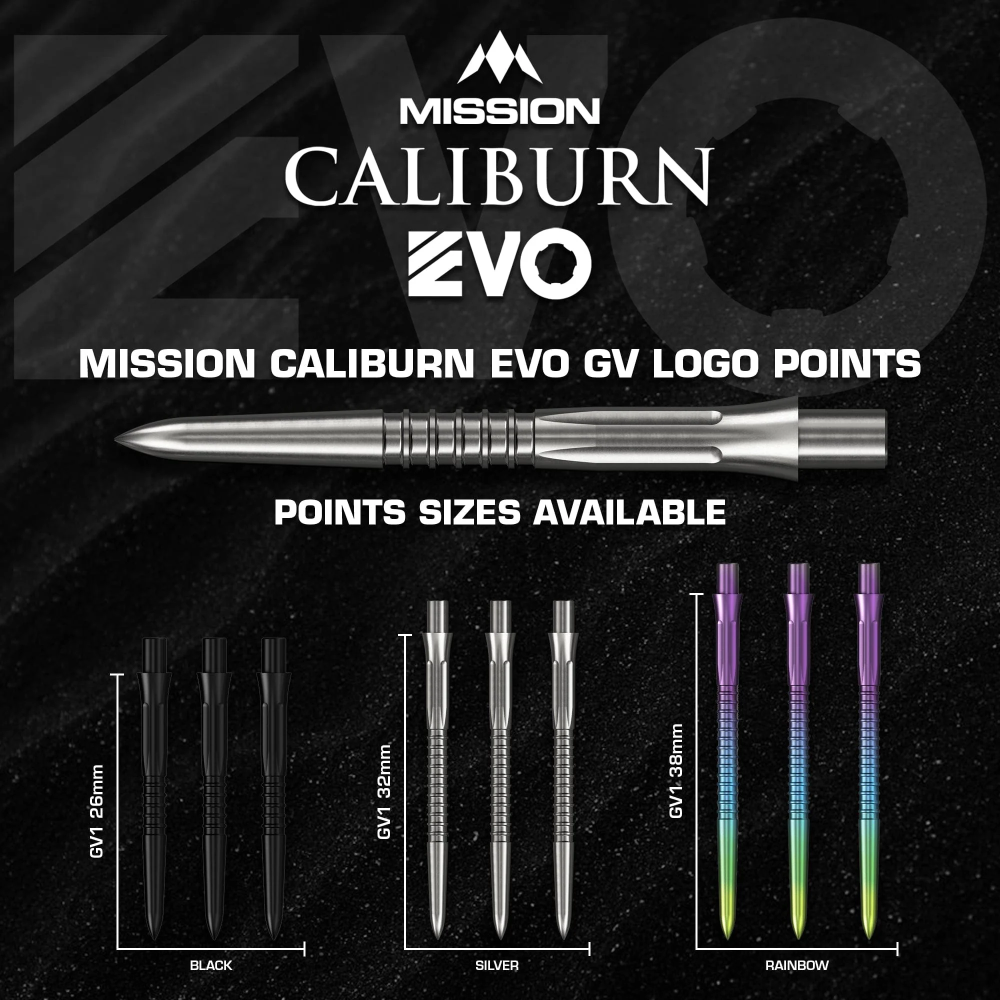 Mission Caliburn EVO Dart Points - GV1 - Image 5