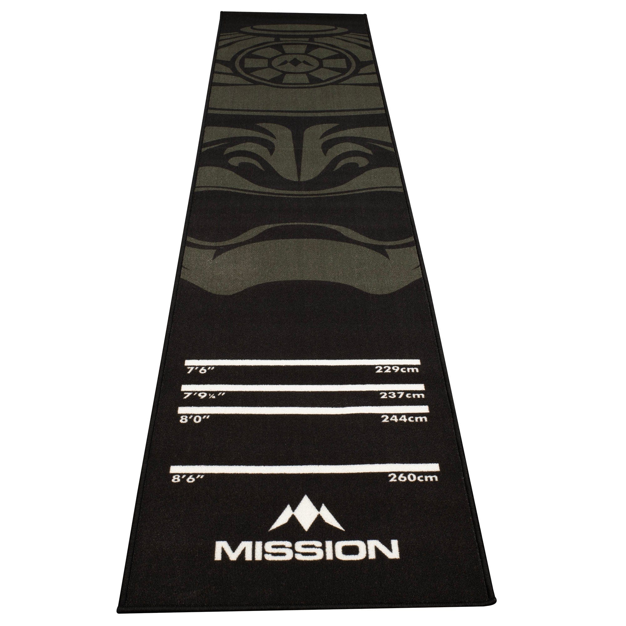 Mission Carpet Darts Mat - Non Slip Back - 290cm x 60cm - Samurai - Image 4