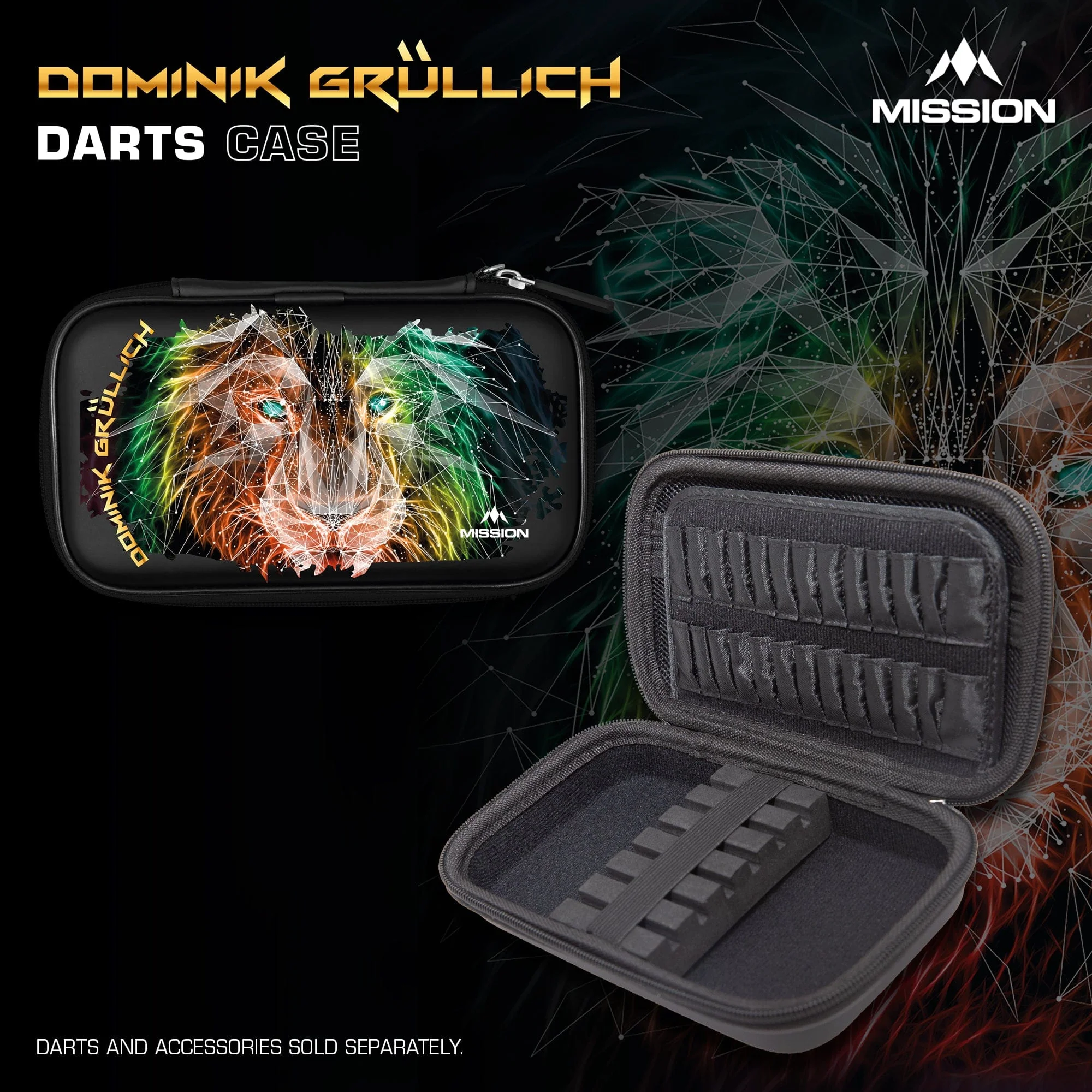 Mission Darts Players- EVA Dart Case - Dominik Grüllich - Image 6