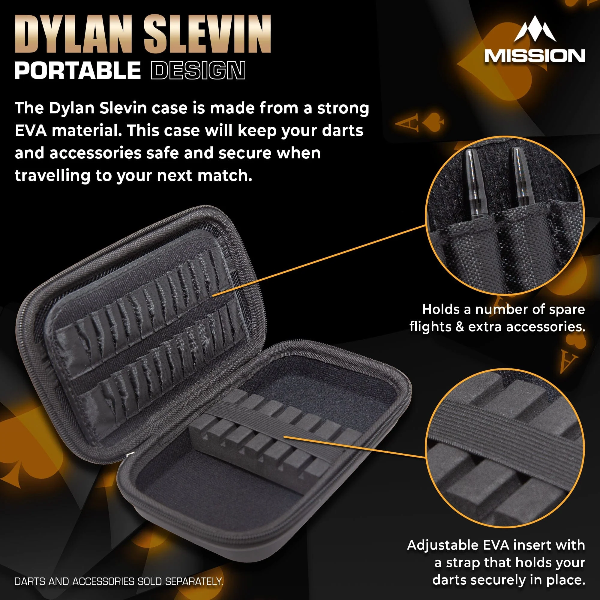 Mission Darts Players- EVA Dart Case - Dylan Slevin - Image 3