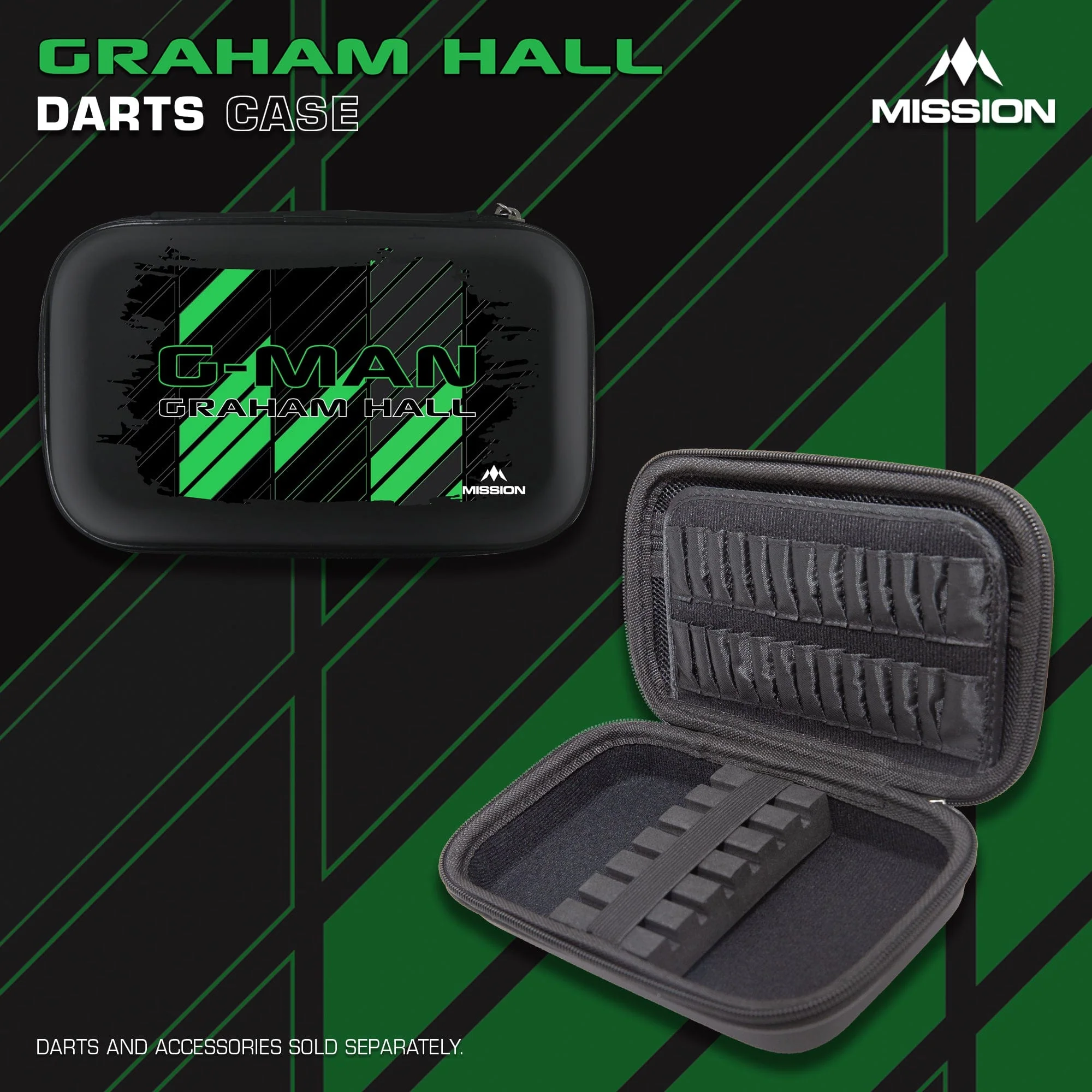 Mission Darts Players- EVA Dart Case - Graham Hall - Image 6