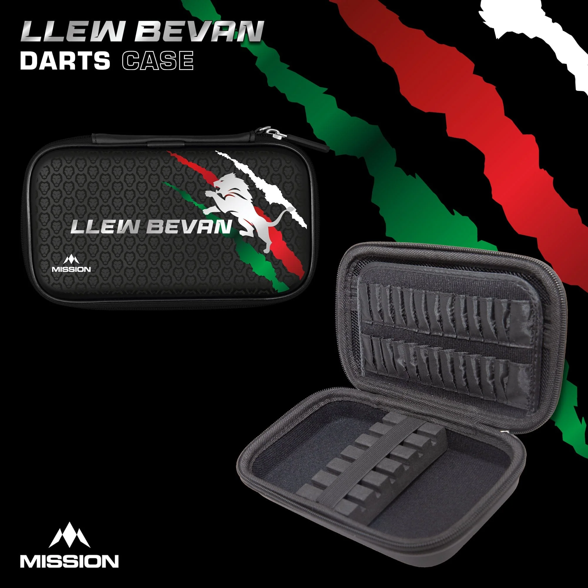 Mission Darts Players- EVA Dart Case - Llew Bevan - Image 6