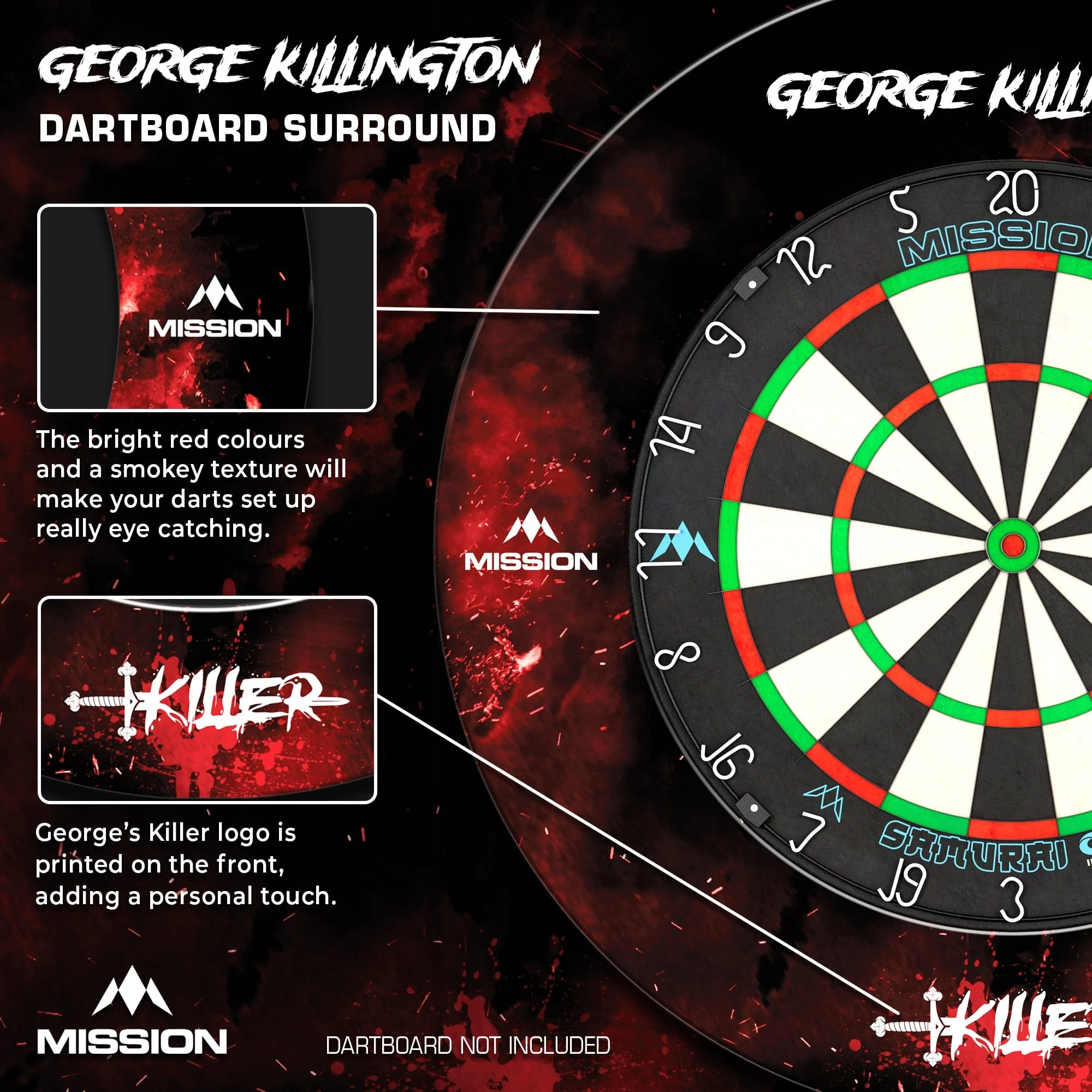 Mission Darts Players- Surround - George Killington - Image 5