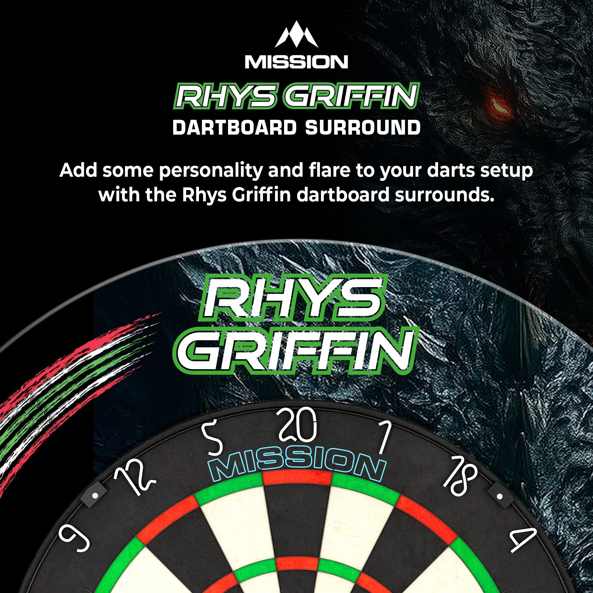 Mission Darts Players- Surround - Rhys Griffin - Image 3