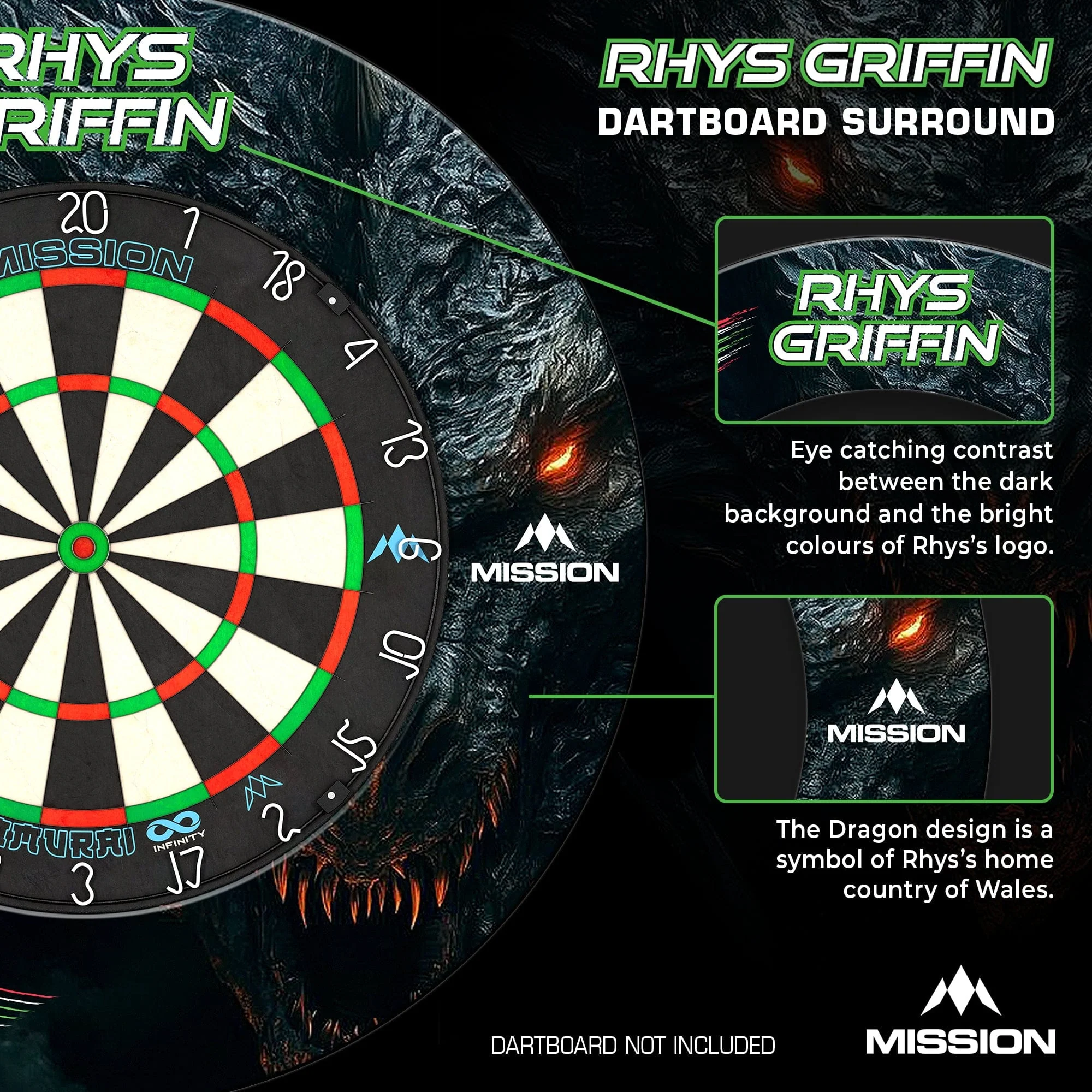 Mission Darts Players- Surround - Rhys Griffin - Image 5