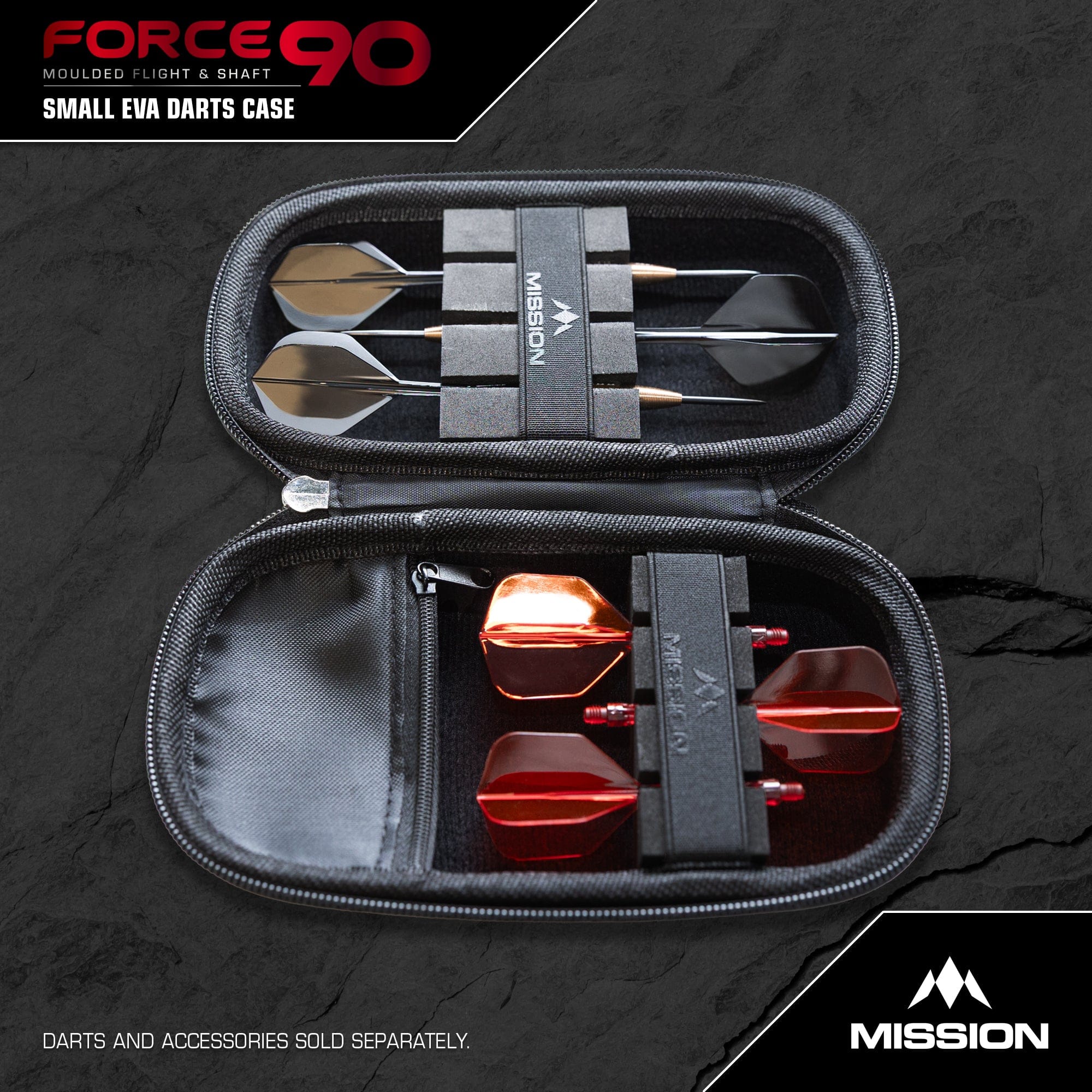 Mission Force 90 Dart Case - EVA Moulded Wallet - Slim - Image 2