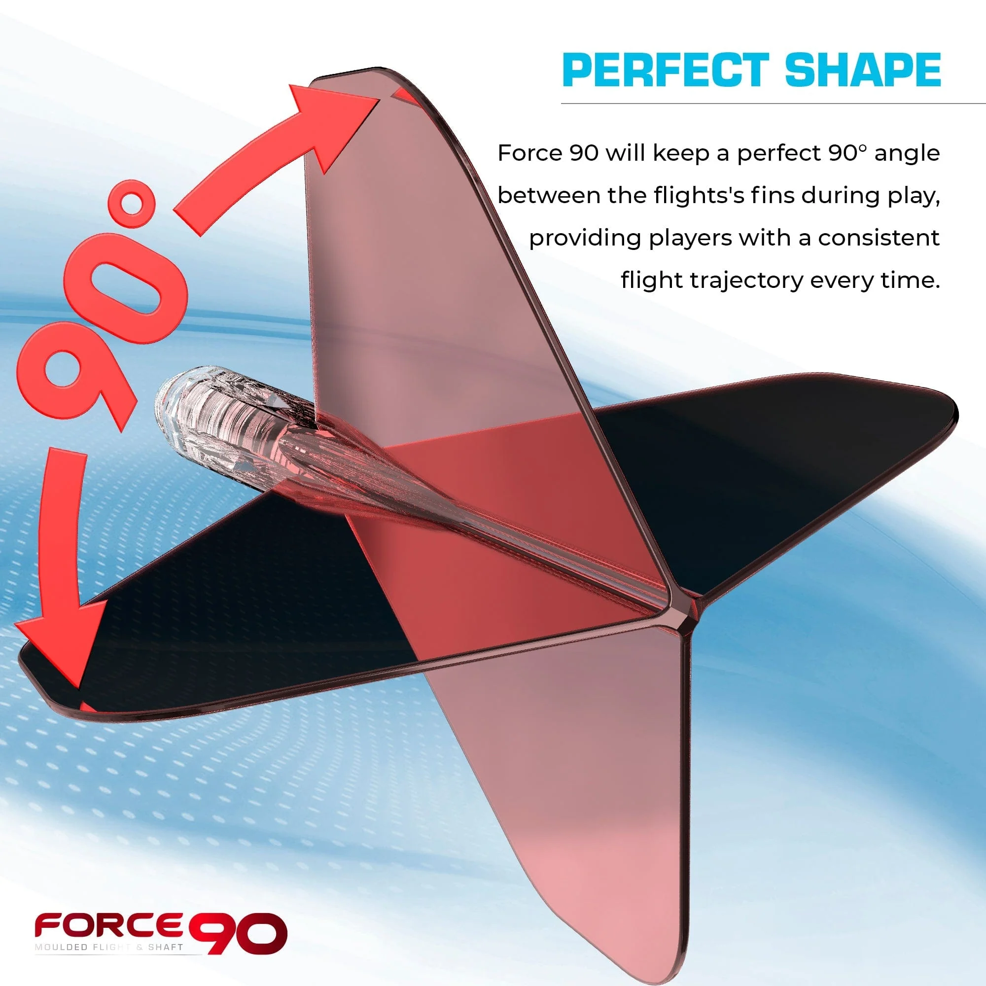 Mission Force 90 - New Moulded Flight & Shaft System - Standard No6 - Gradient - Image 16