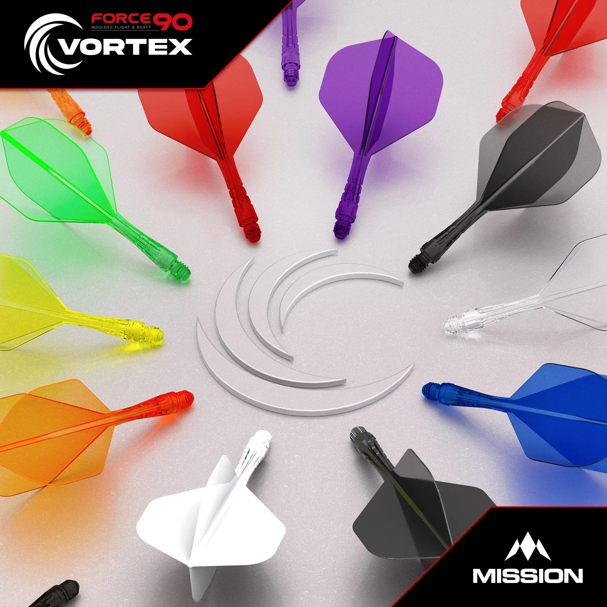 Mission Force 90 Vortex - Moulded Flight & Shaft - Standard No2 - Image 11