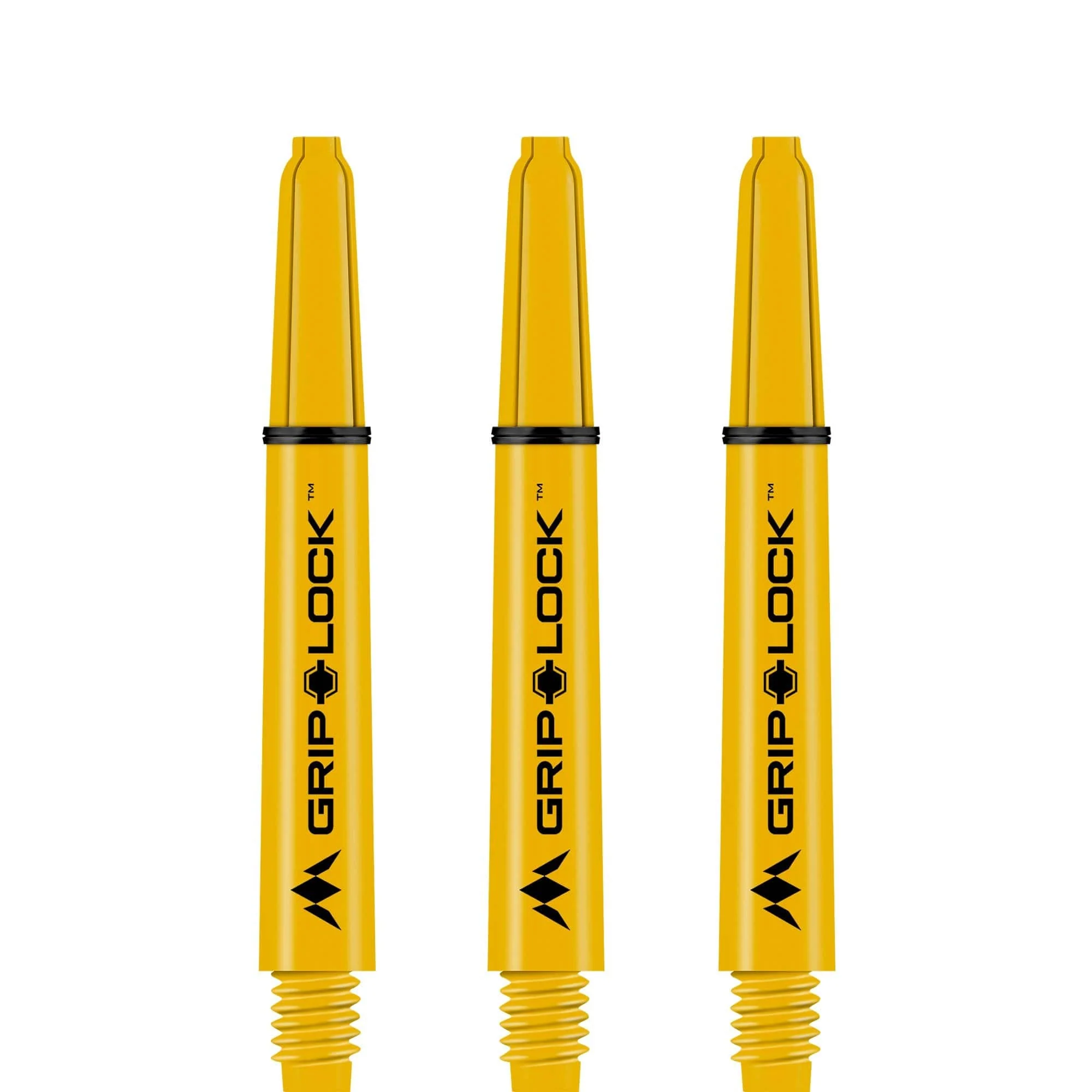 Mission GripLock Shafts - Dart Stems - Yellow - Image 4