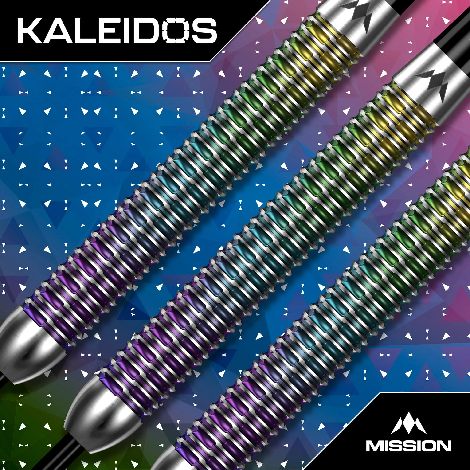 Mission Kaleidos Darts - Steel Tip - 95% Tungsten - Image 3