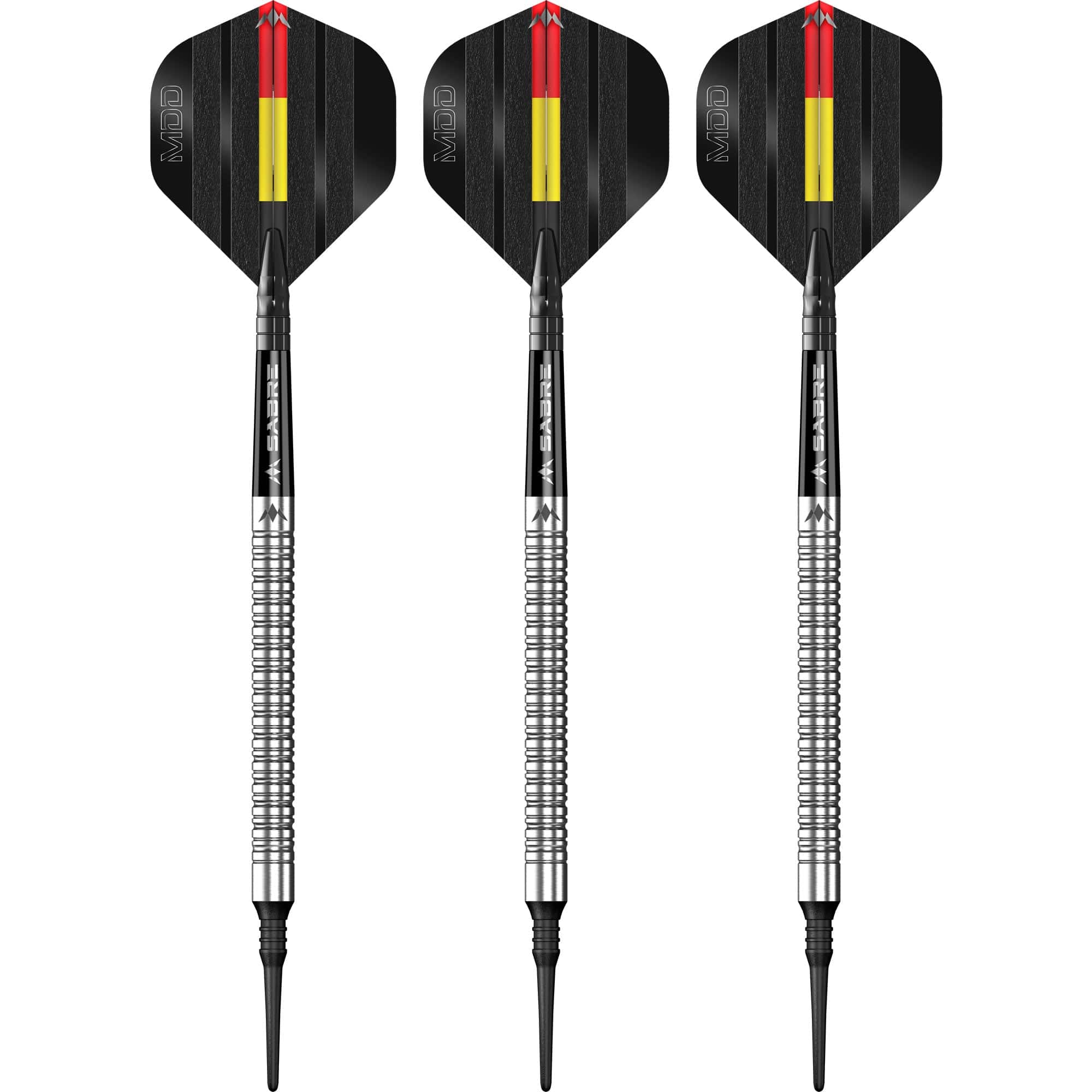 Mission Mike De Decker Darts - Soft Tip - 95% Tungsten - Silver - 20g - Image 2