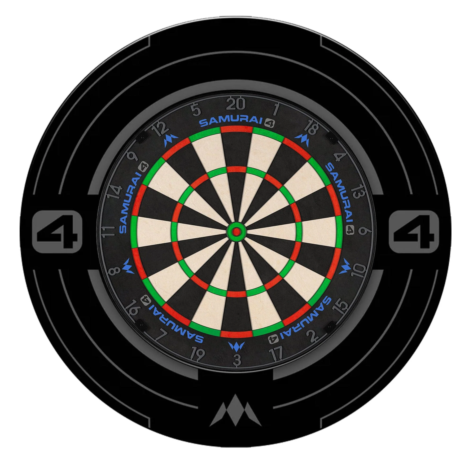 Mission Samurai 4 Dartboard Set - Dart Board & Surround - Image 4