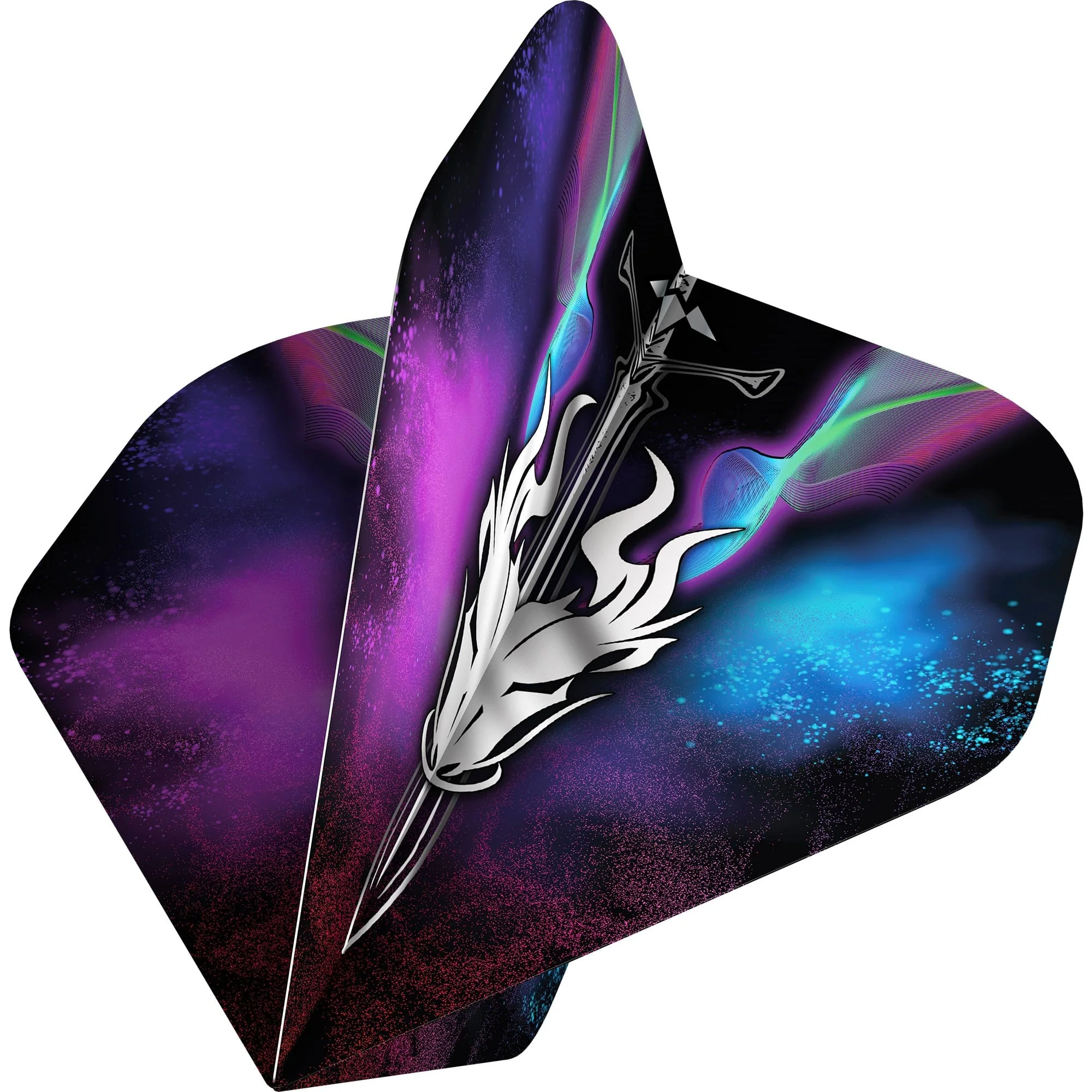 Mission Solo Dart Flights - 100 Micron - No2 - Std - Occult - Image 2