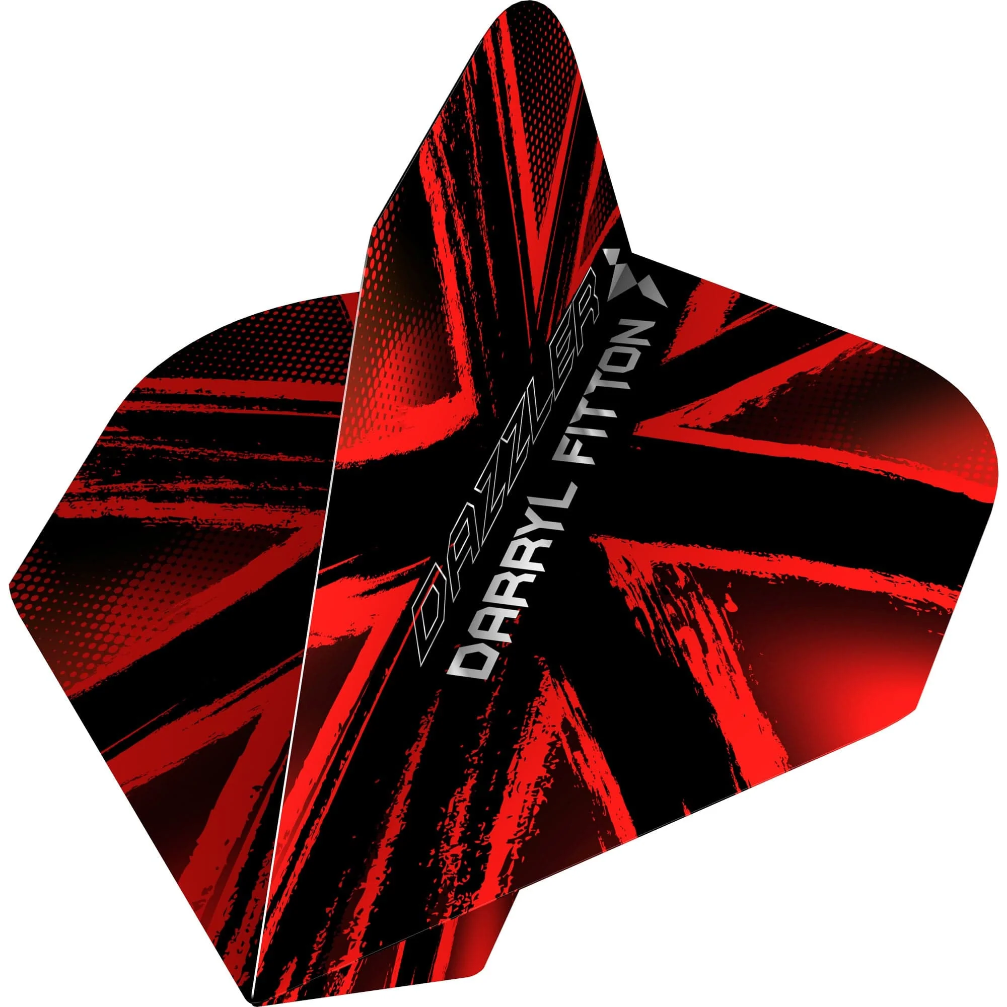 Mission Solo Dart Flights - 100 Micron - No6 - Shape - Darryl Fitton - The Dazzler - Image 2