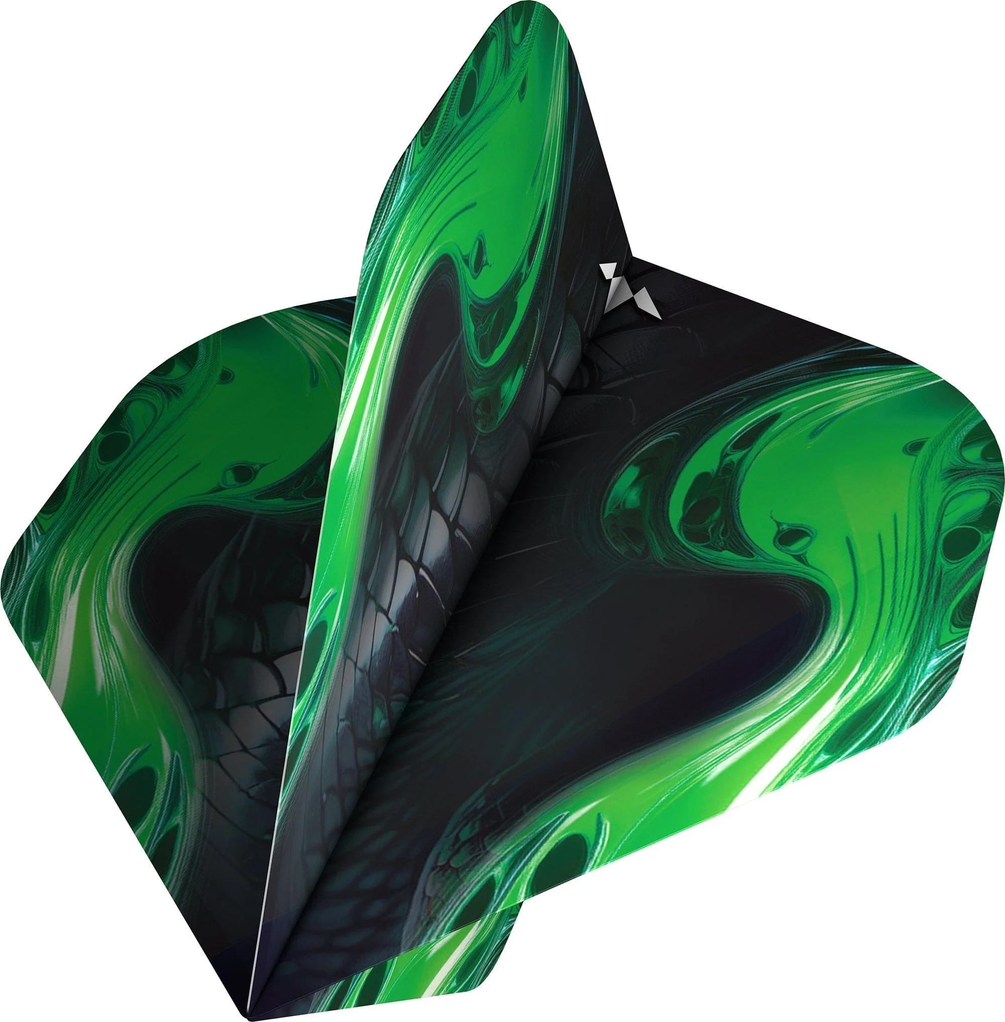Mission Solo Dart Flights - 100 Micron - Std - No2 -  Venom - Image 2