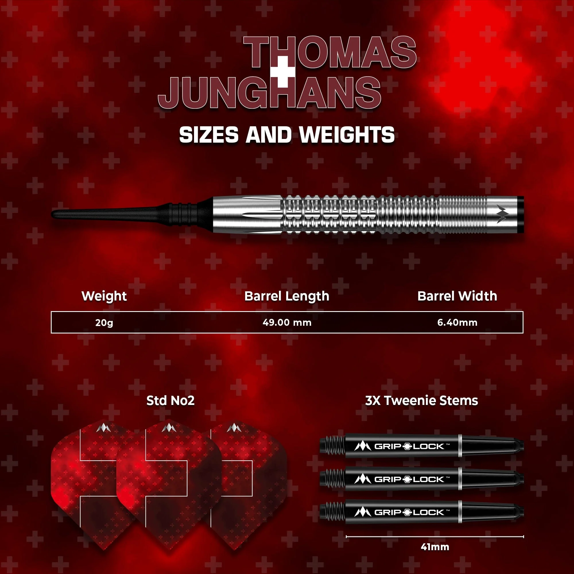 Mission Thomas Junghans Darts - Soft Tip - 90% Tungsten - Image 4