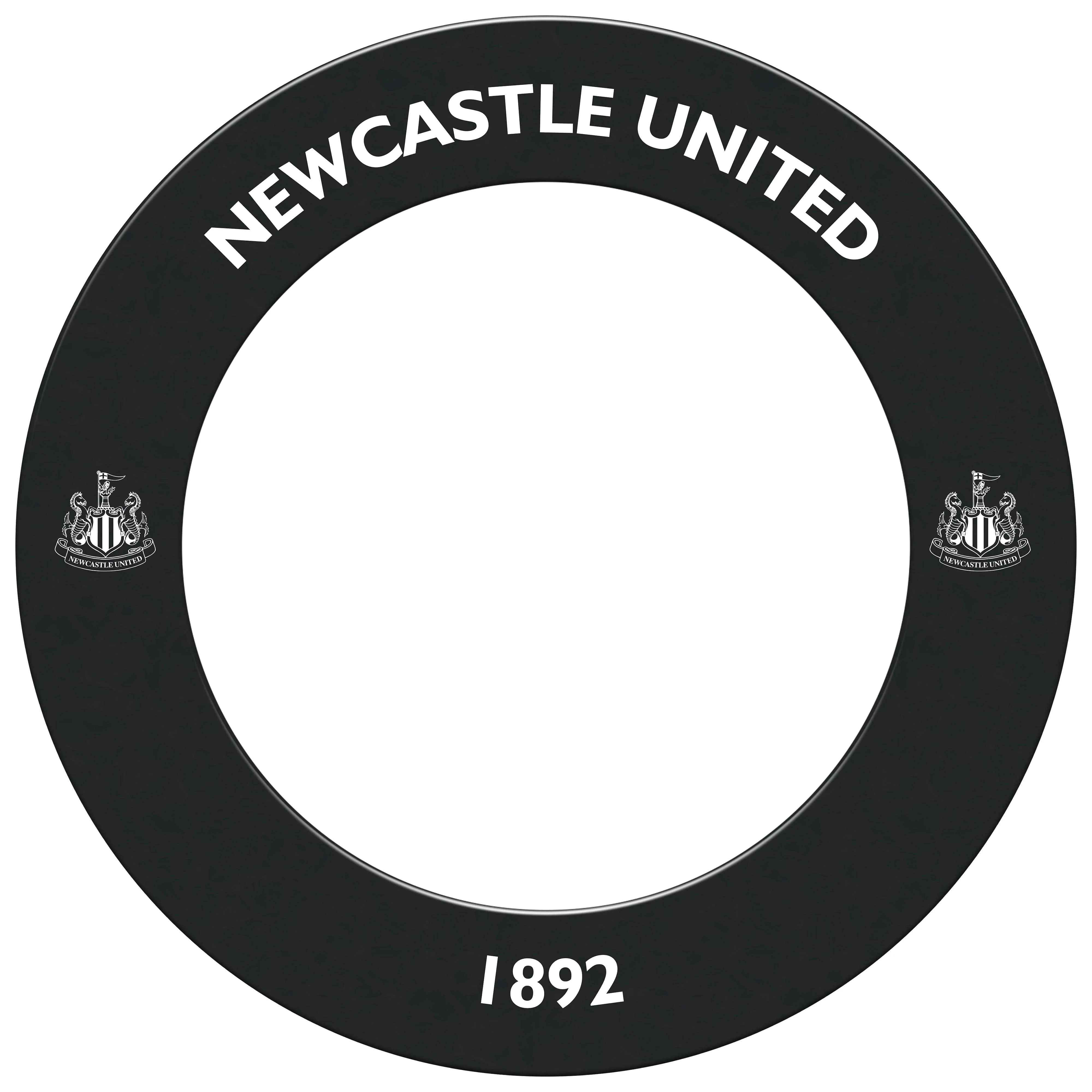 Newcastle United FC - Official Licensed - Dartboard Surround - S1 - Mono Crest