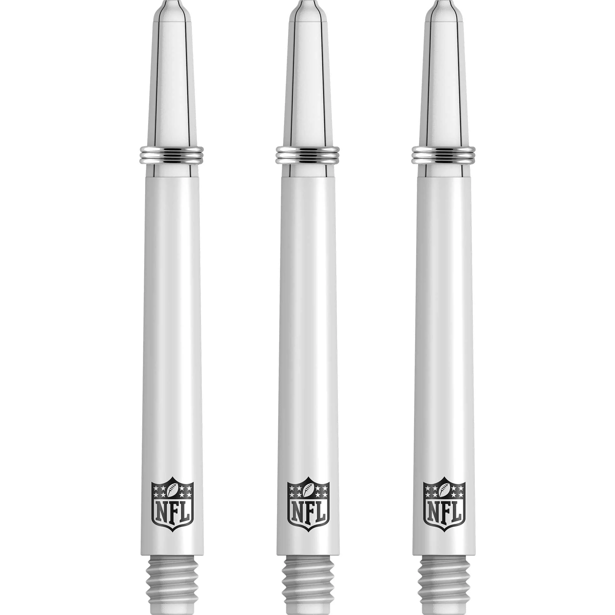 *NFL - Nylon Shafts - Dart Stems with Springs - NFL Logo - White - Image 2