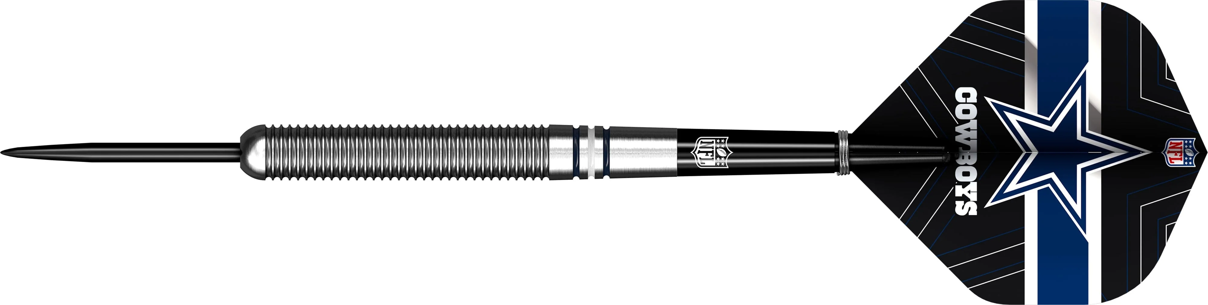 NFL - Steel Tip Tungsten Darts - Official Licensed - Dallas Cowboys - 24g - Image 2